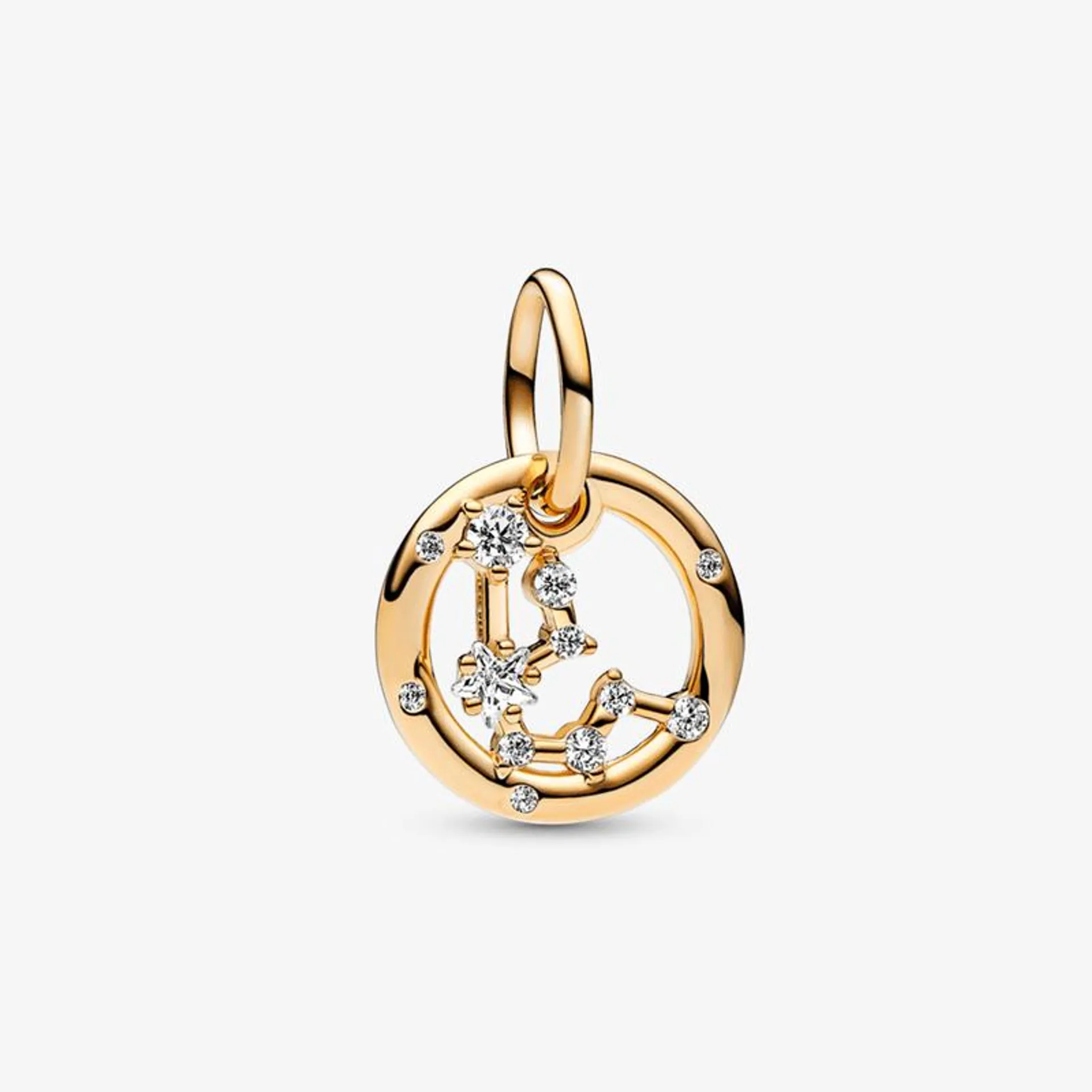 Pingente Signo Aquário - Charm de Ouro Pendente