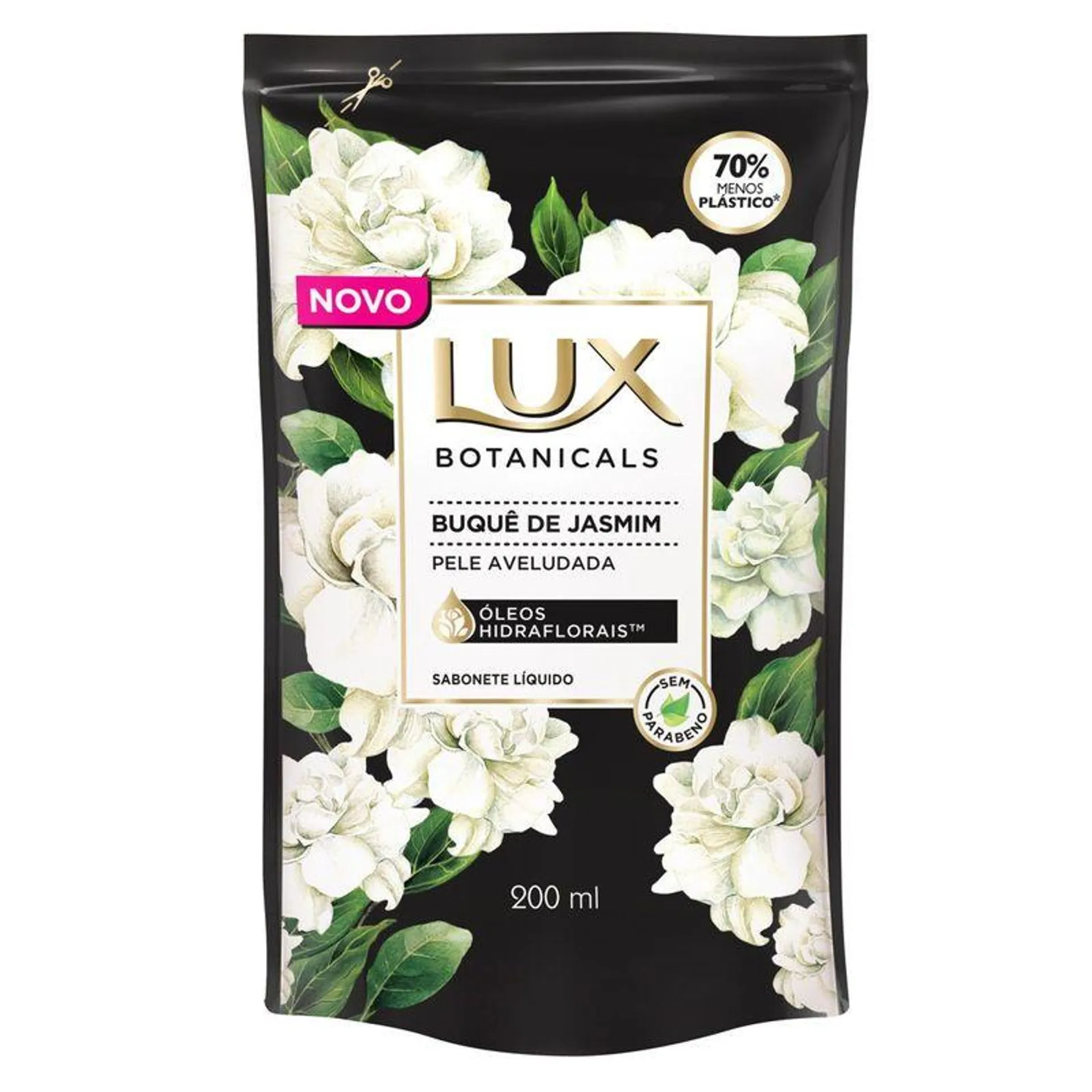 Sabonete Líquido Lux Buque de Jasmim 200ml Refil