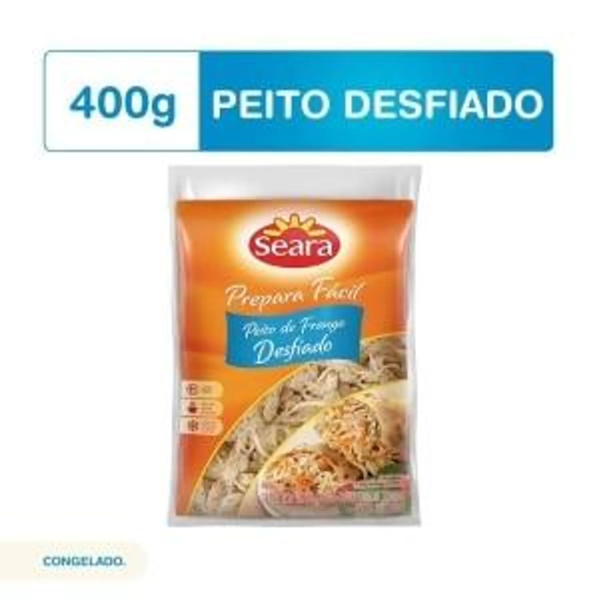 Peito de Frango Desfiado Seara 400g