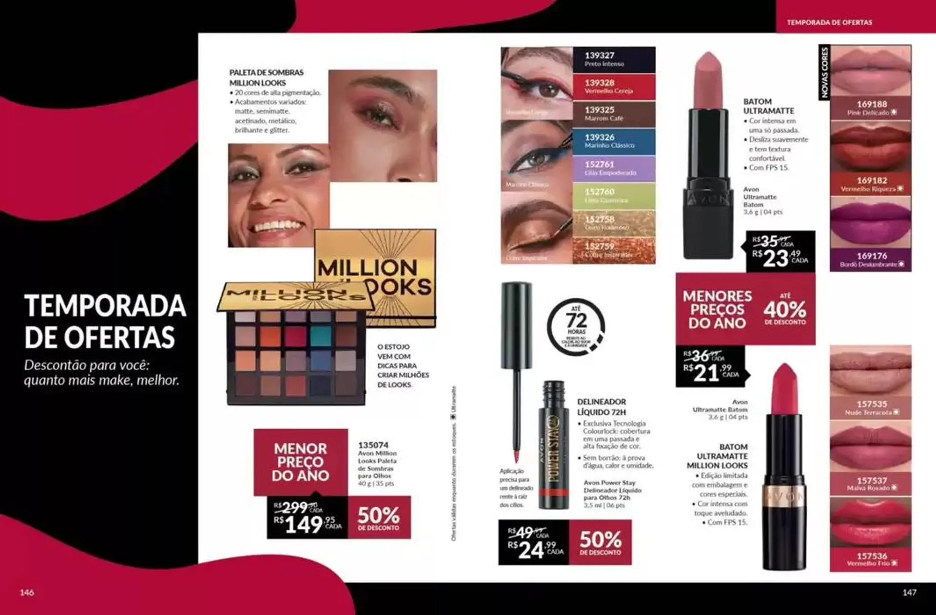 Encarte de Avon Cosméticos  29 de outubro até 15 de novembro 2024 - Pagina 71