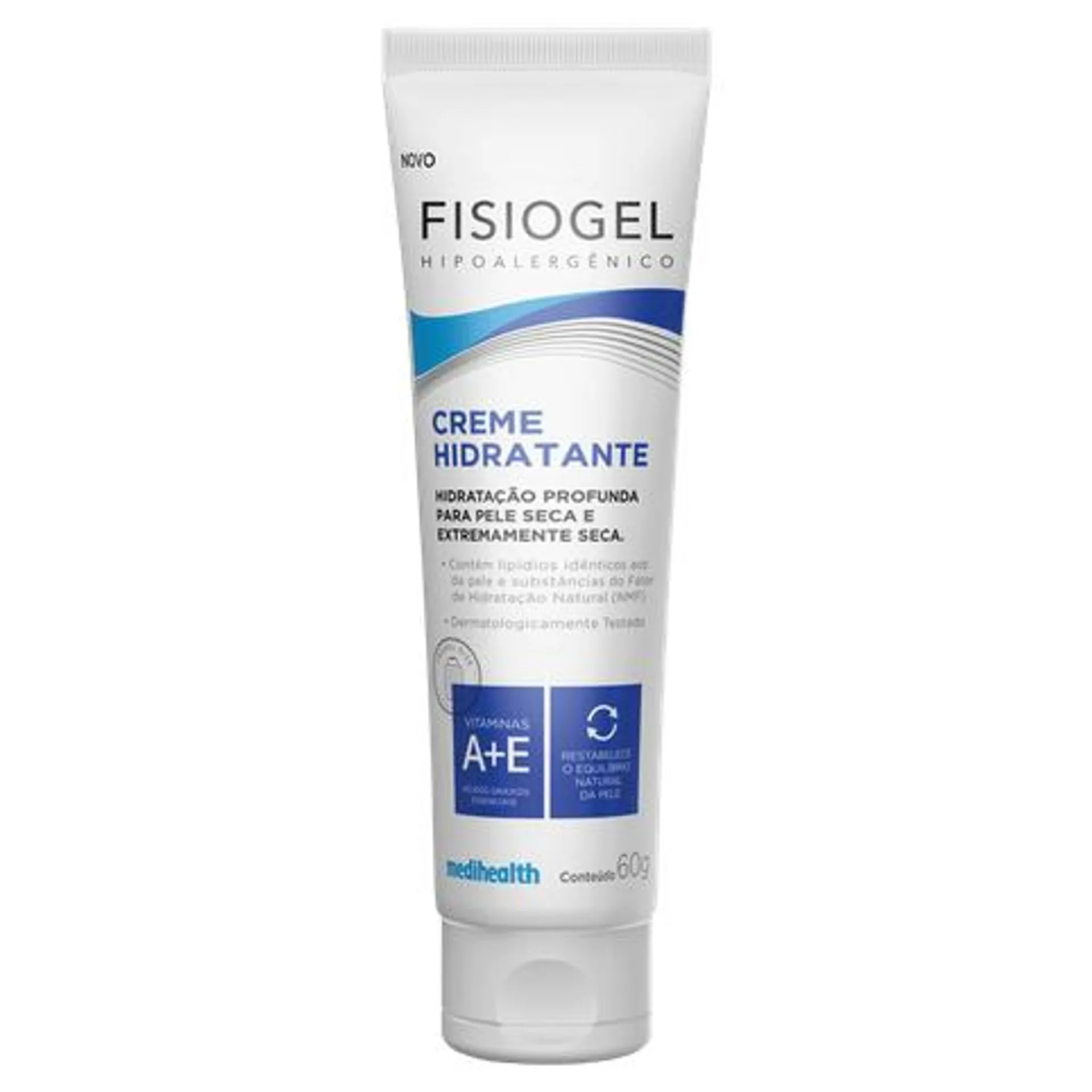 Hidratante Creme Fisiogel Travel Size Bisnaga 60g