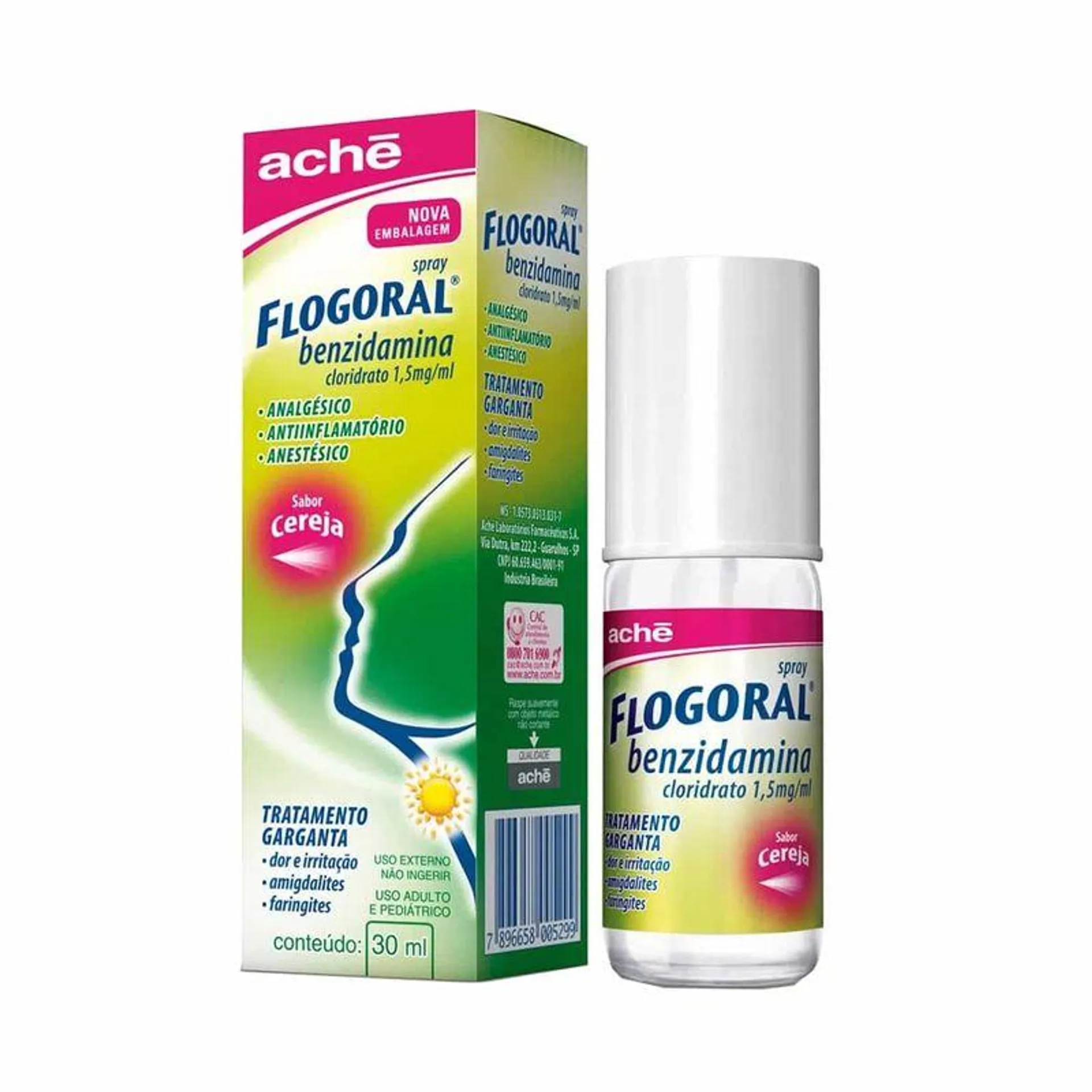 FLOGORAL SPRAY CEREJA 30ML