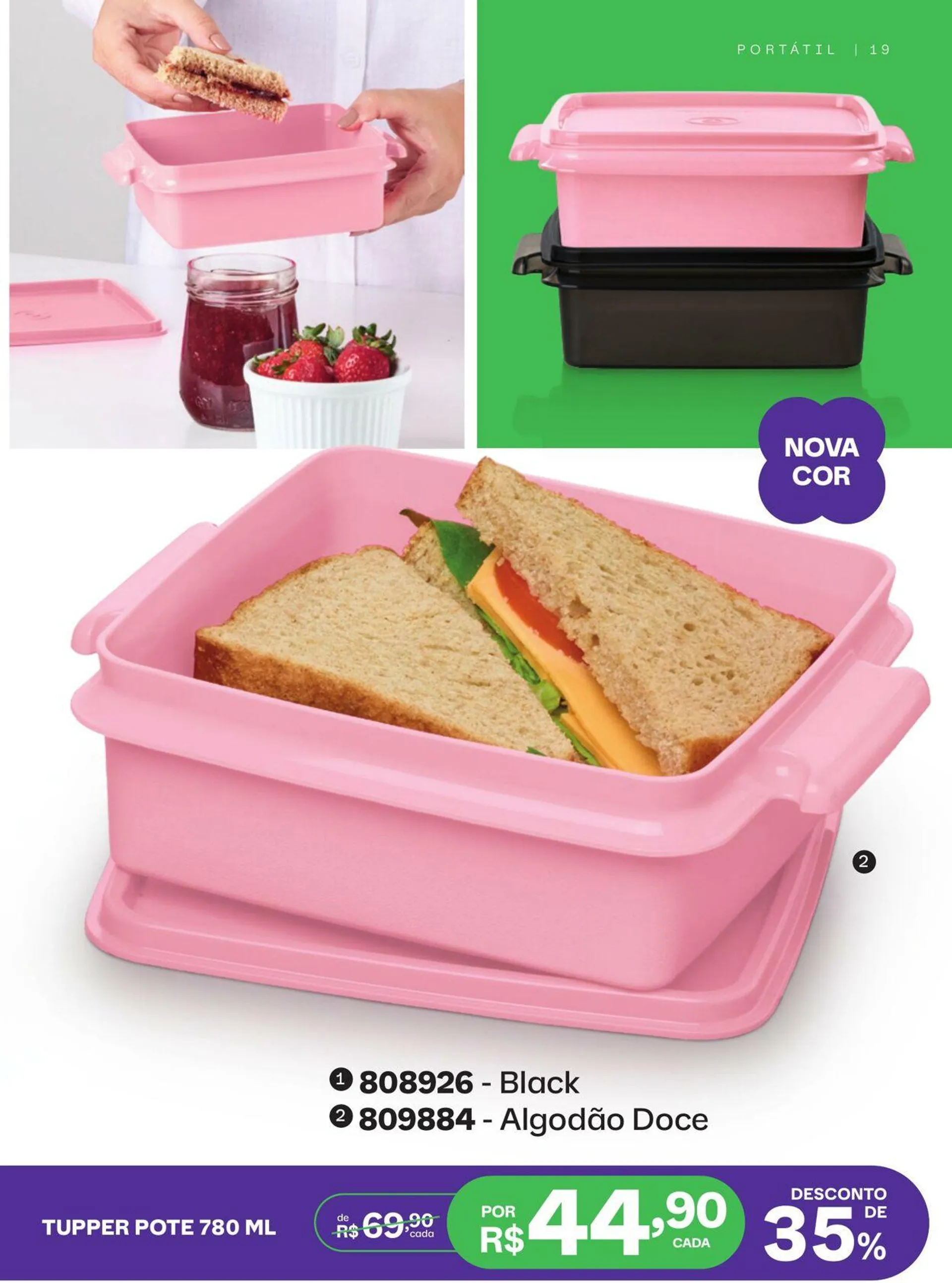 Encarte de Tupperware 1 de abril até 30 de abril 2025 - Pagina 19