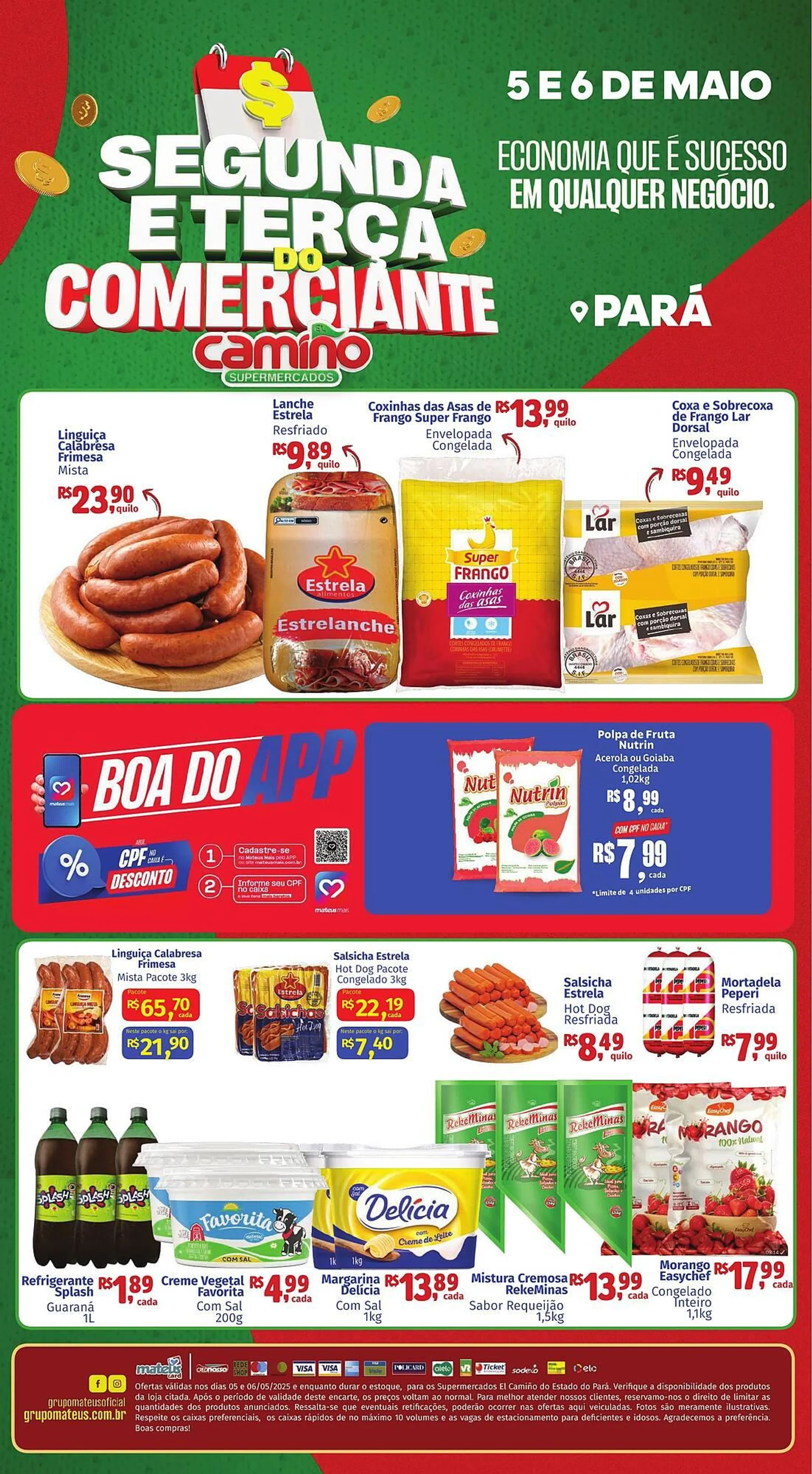 Encarte de Catálogo Camiño supermercados 5 de maio até 6 de maio 2025 - Pagina 1
