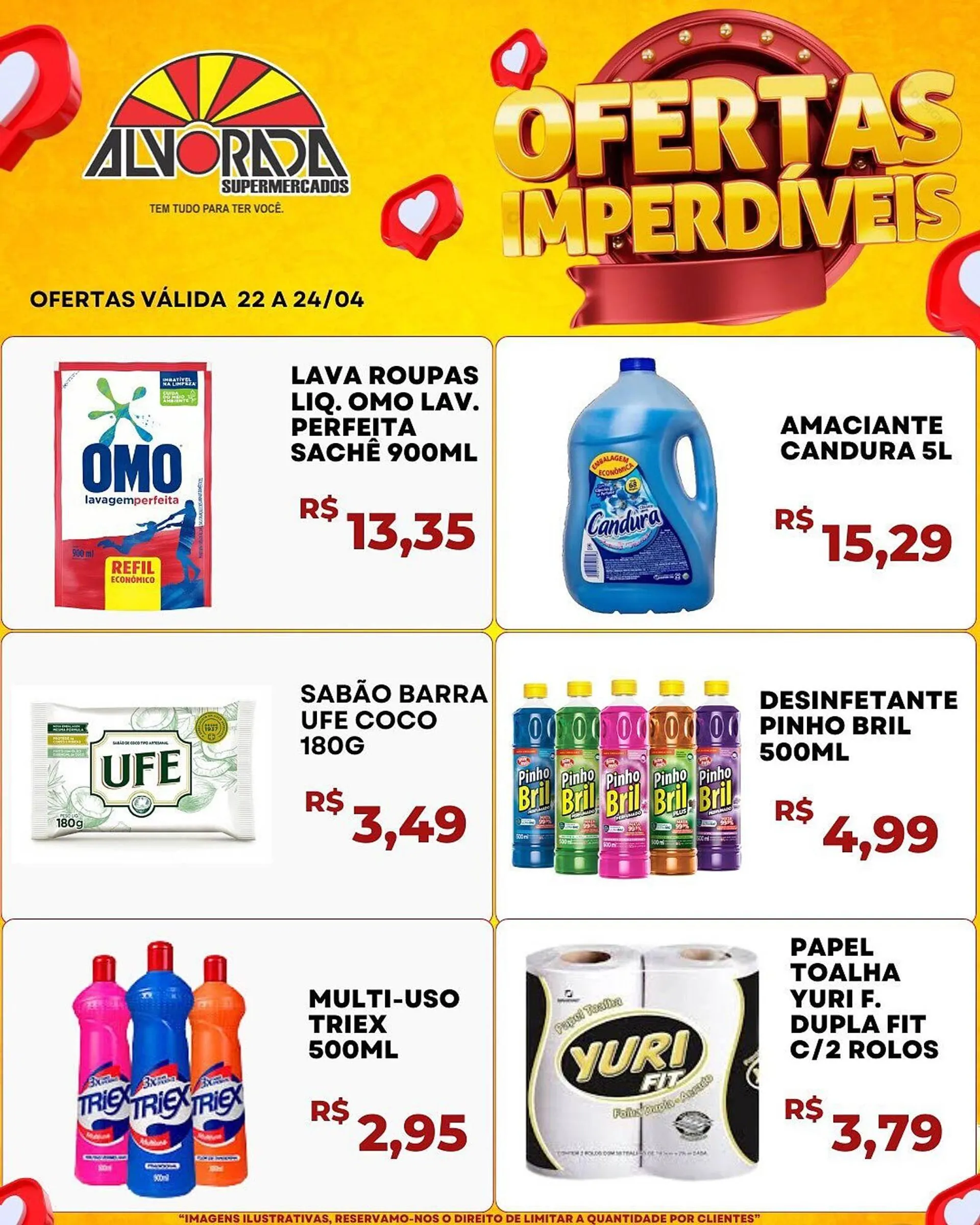 Encarte de Catálogo Alvorada Supermercados 22 de abril até 24 de abril 2025 - Pagina 5