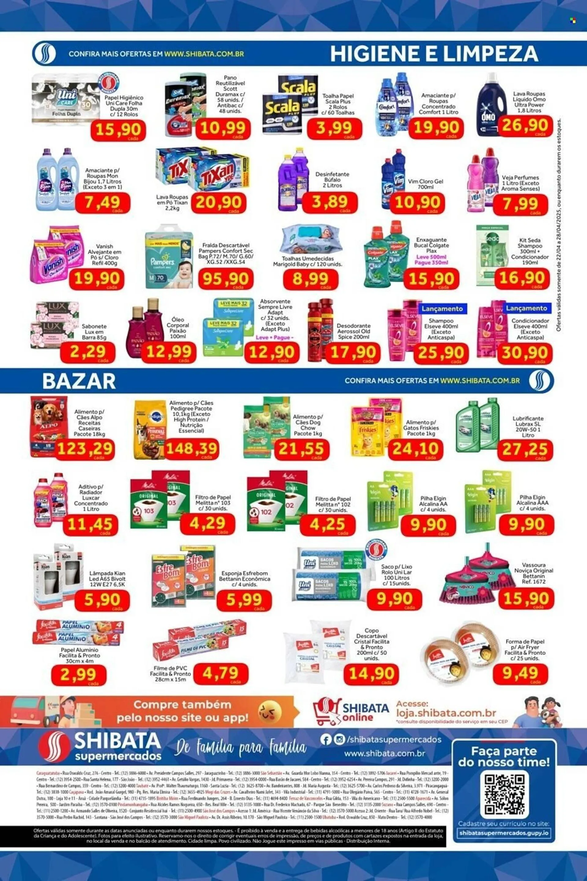 Encarte de Catálogo Shibata Supermercados 22 de abril até 28 de abril 2025 - Pagina 4