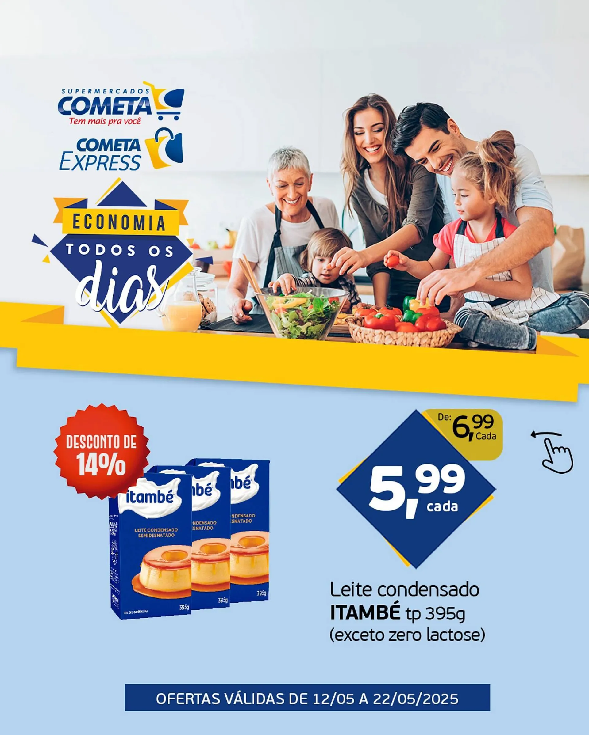 Encarte de Catálogo Cometa Supermercados 16 de maio até 22 de maio 2025 - Pagina 2