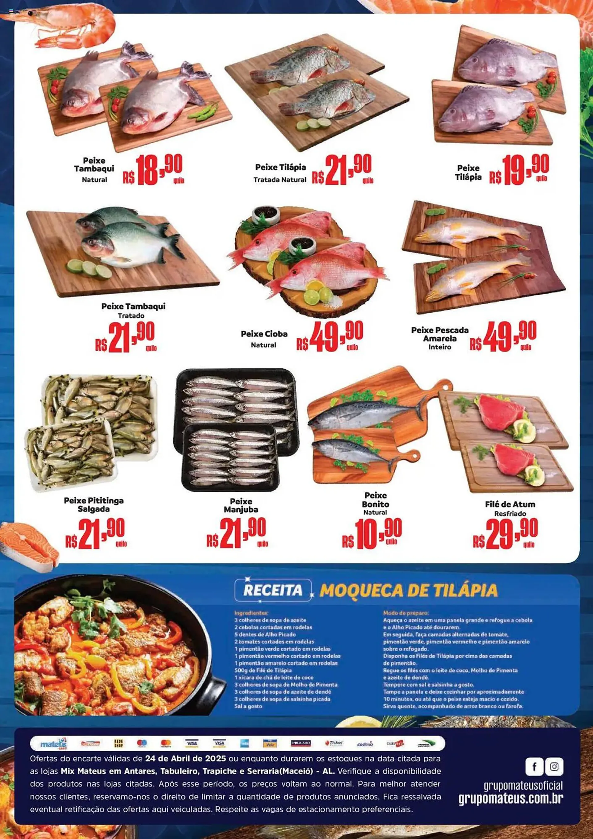 Encarte de Catálogo Supermercados Mateus 24 de abril até 24 de abril 2025 - Pagina 2