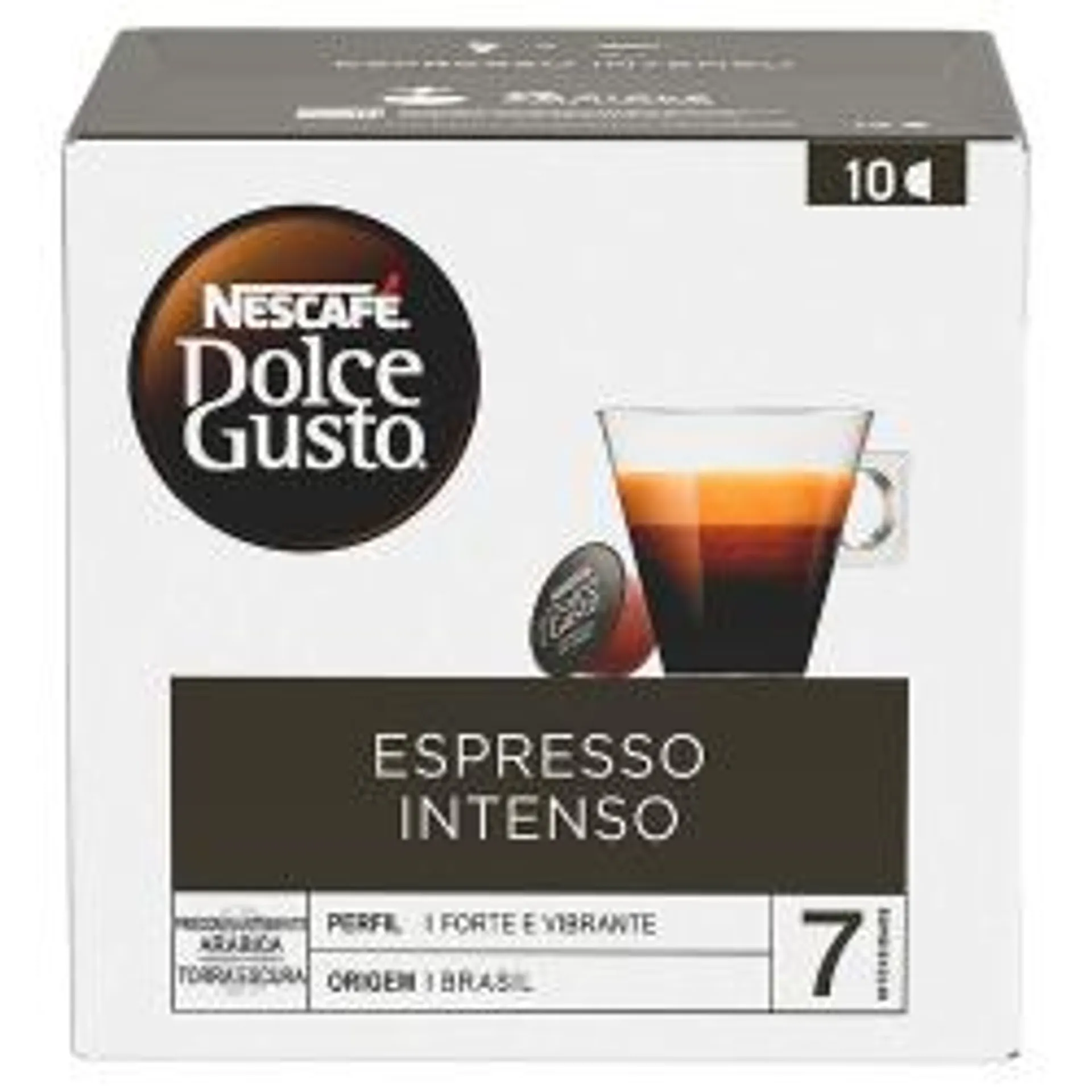 Café Em Cápsula Nescafe Dolce Gusto Espresso Intenso Com 10 Unid