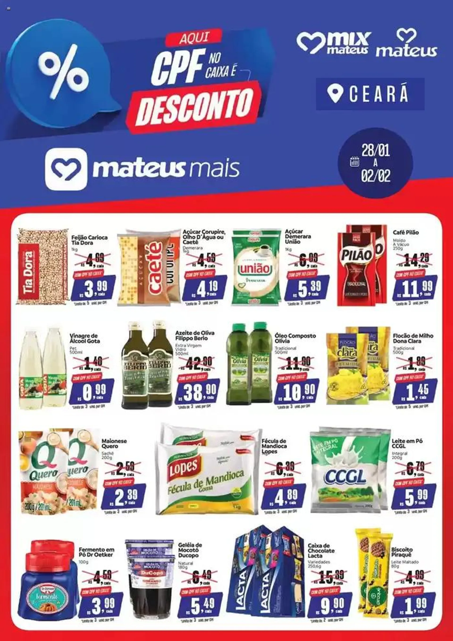 Promoções especiais em andamento - 1