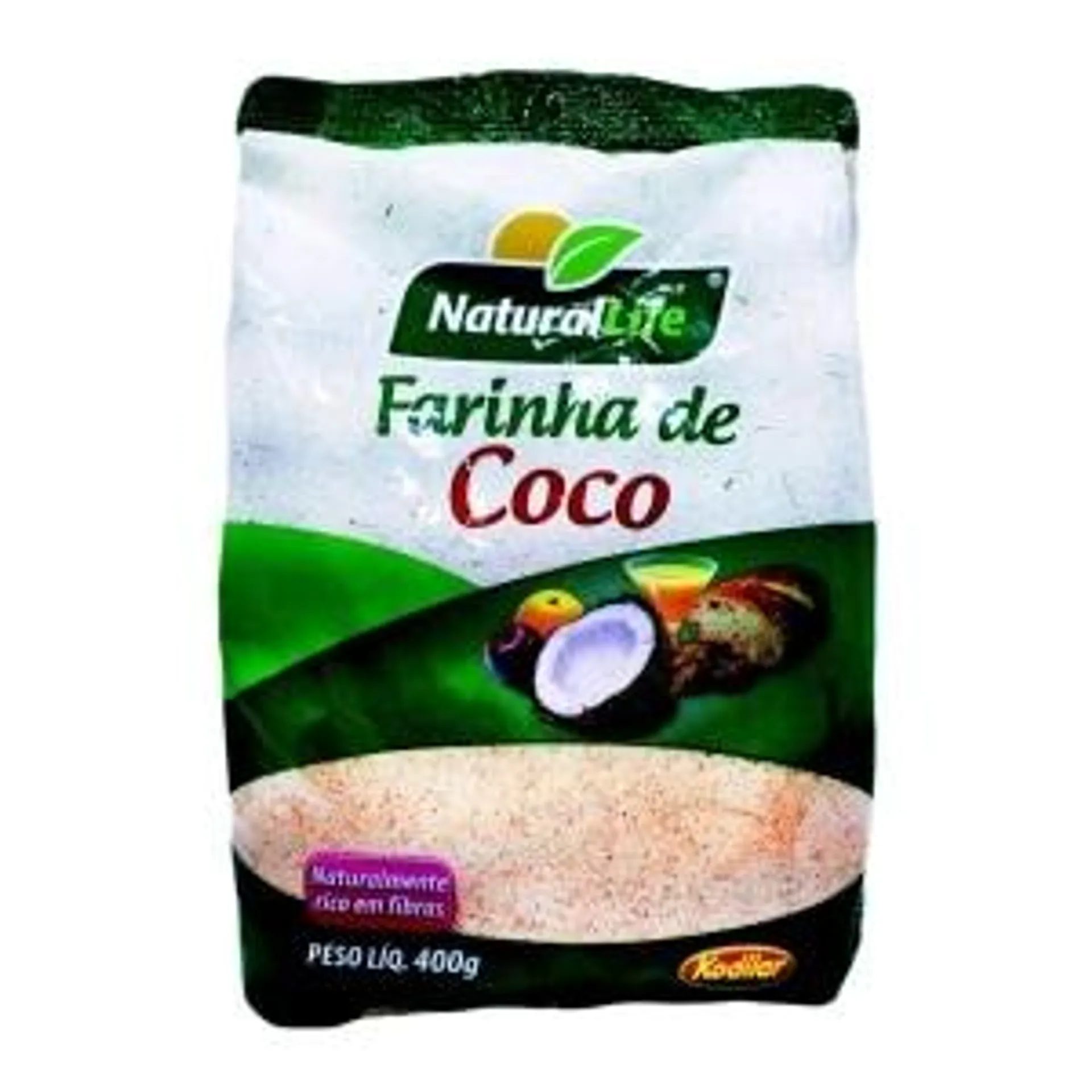 Farinha de Coco Natural Life 400g