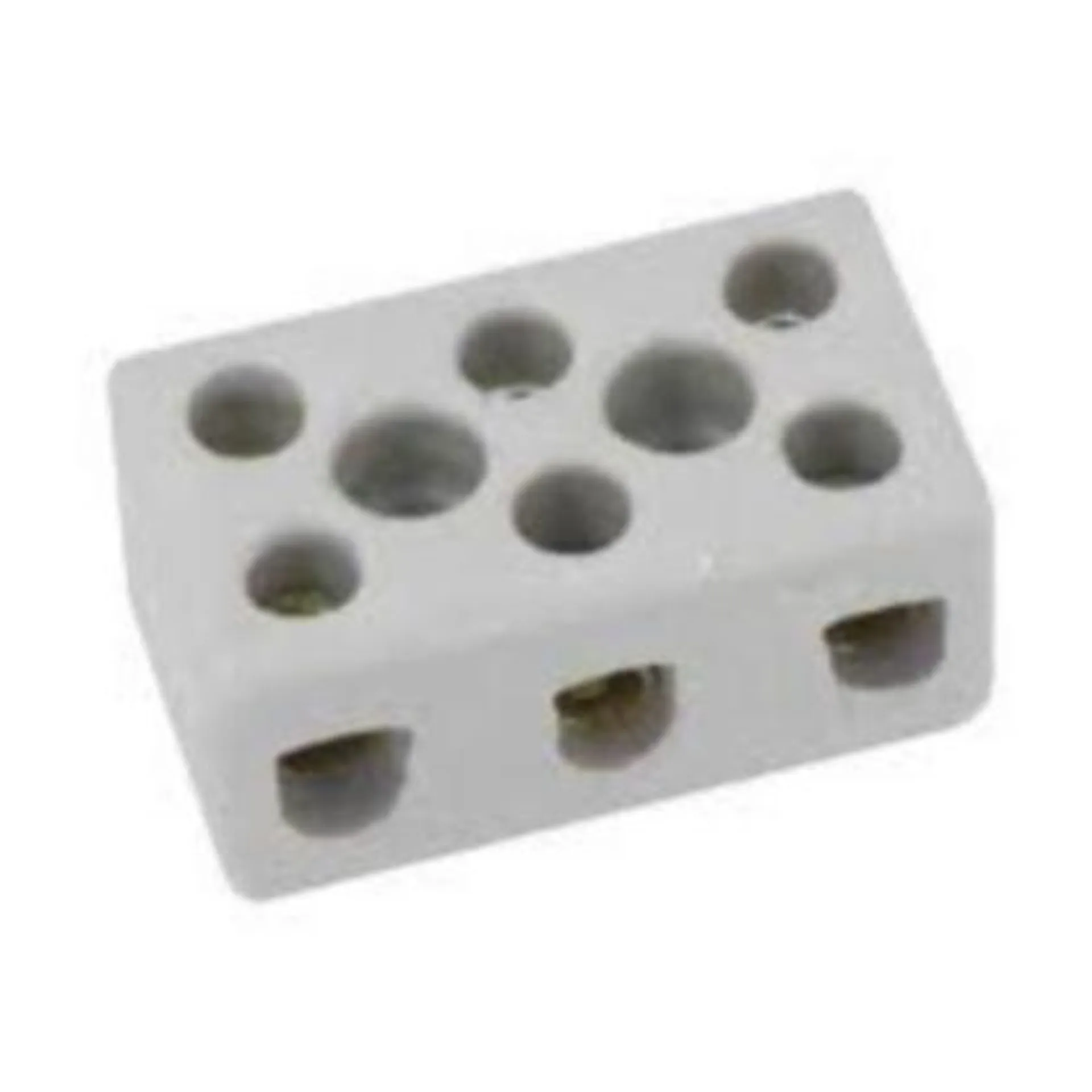 Conector Porcelana Tripolar Para Cabo/Fio 10Mm2