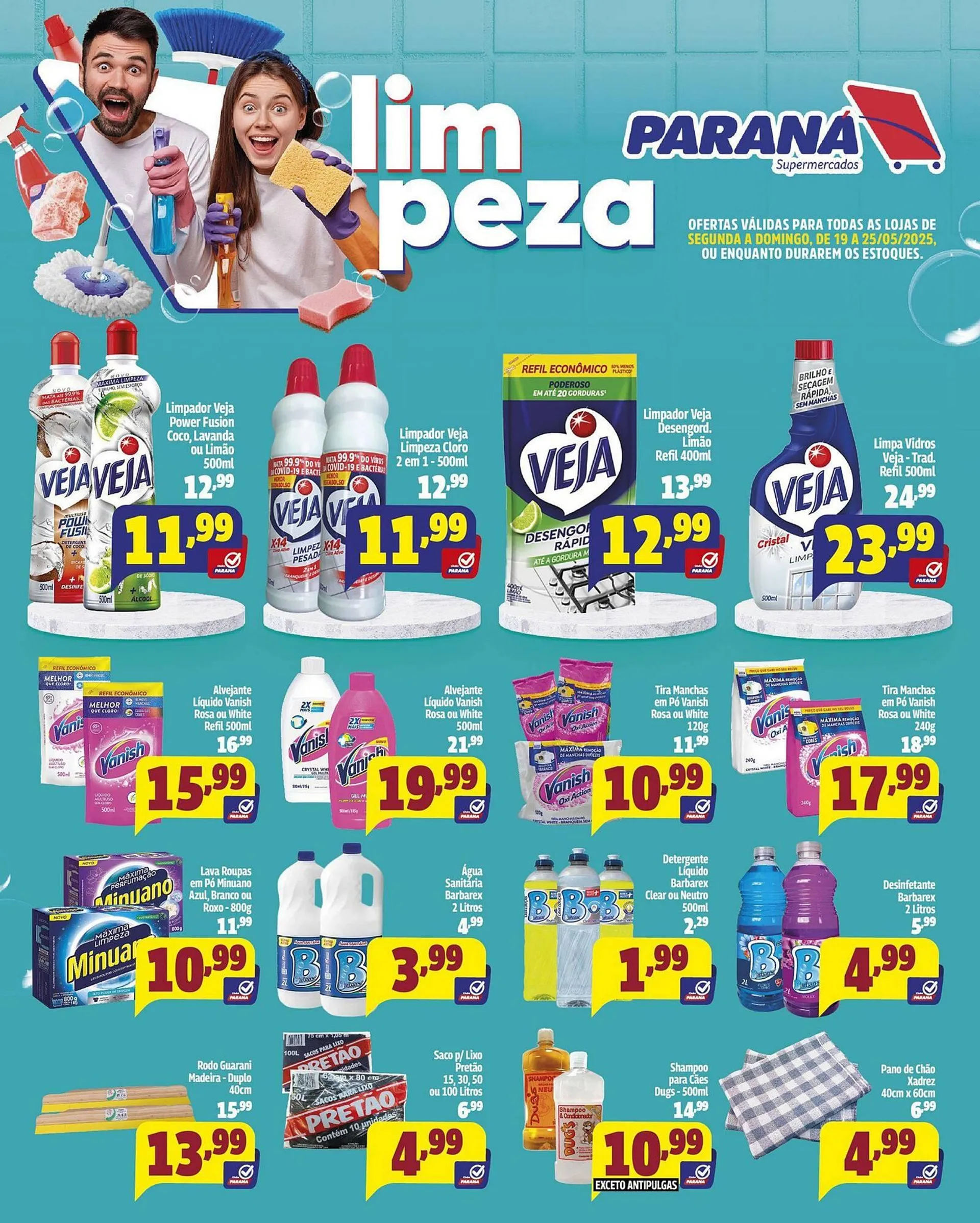 Encarte de Catálogo Supermercado Paraná 19 de maio até 25 de maio 2025 - Pagina 2