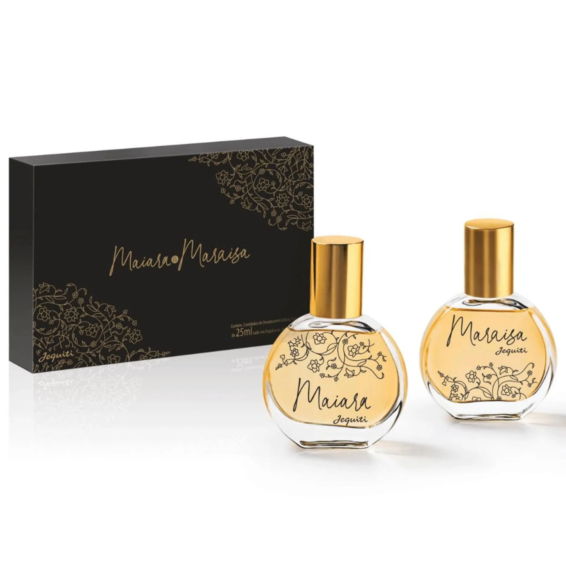 Estojo Maiara & Maraísa Jequiti, 2 x 25 ml