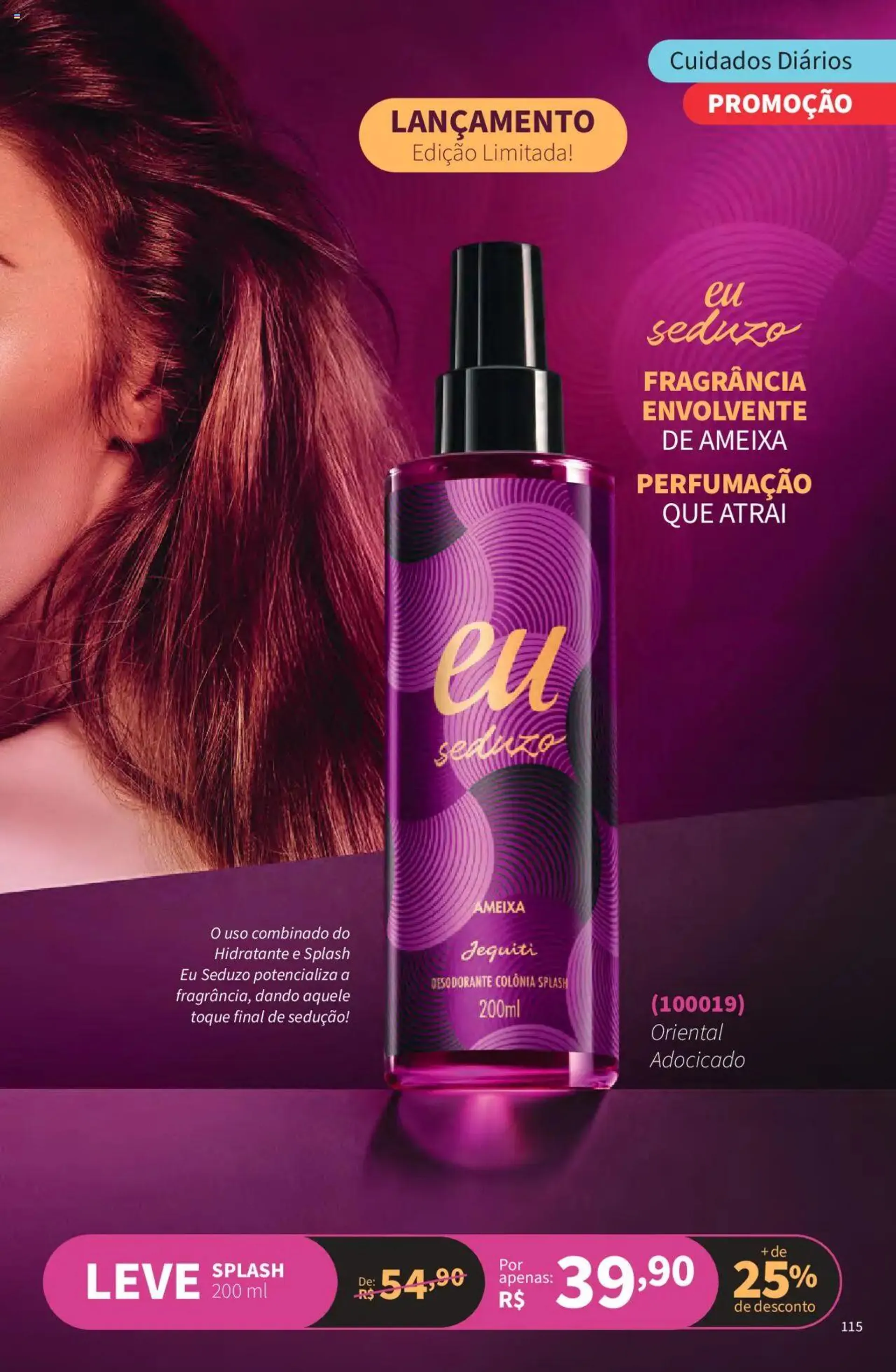 Encarte de Jequiti - Revista 06/2025 21 de abril até 16 de maio 2025 - Pagina 115