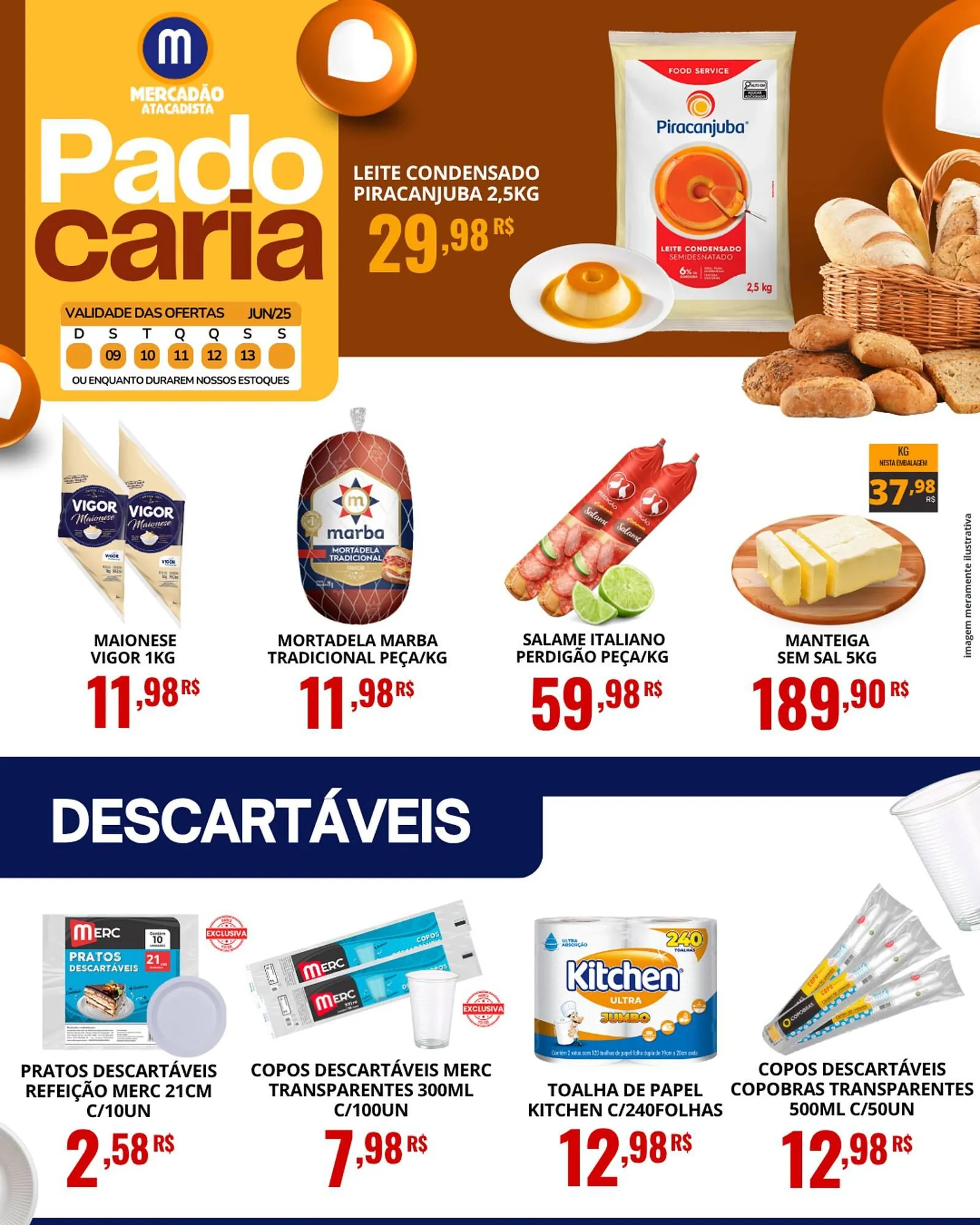 Encarte de Catálogo Mercadão Atacadista 10 de junho até 13 de junho 2025 - Pagina 3