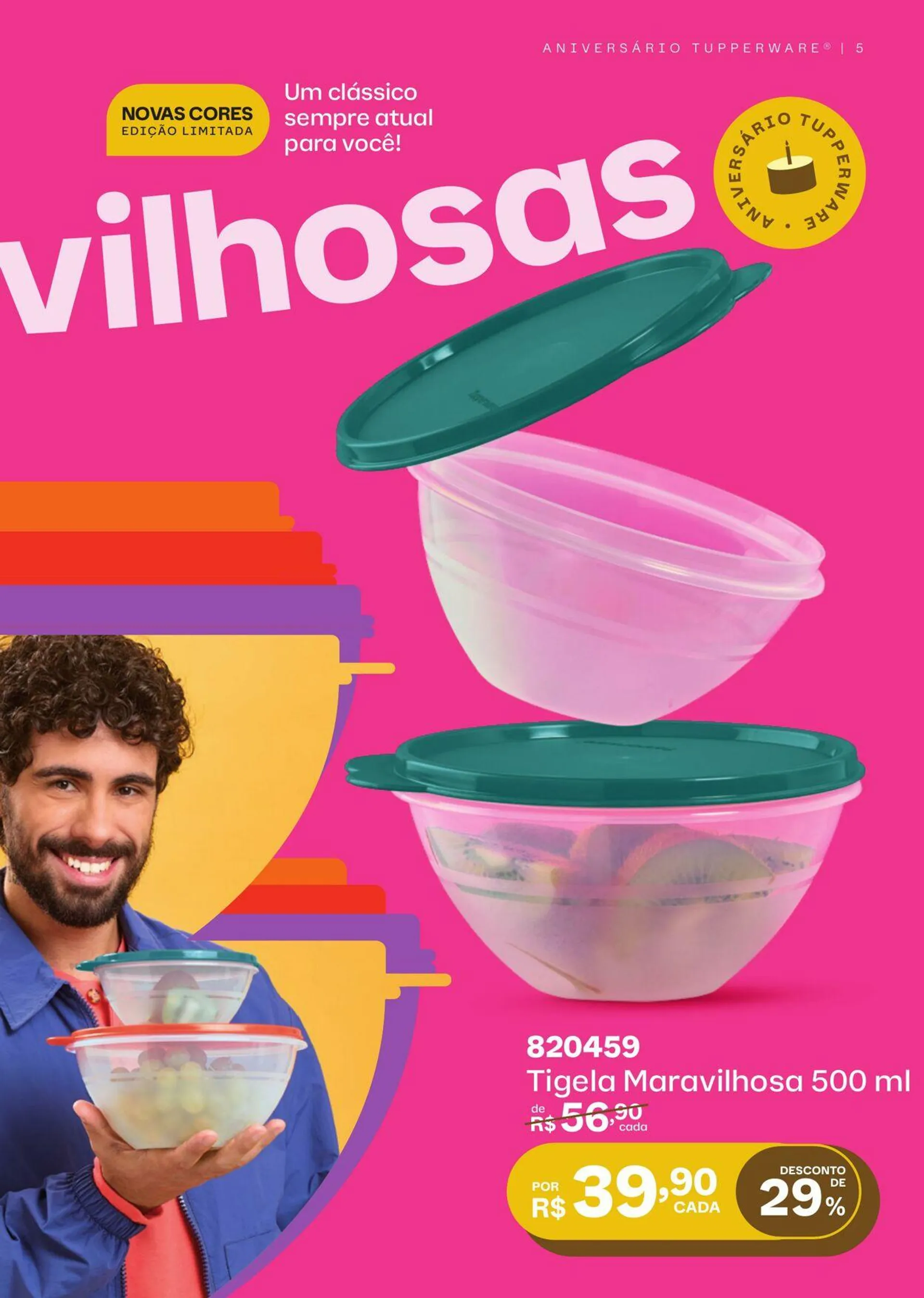 Encarte de Tupperware 1 de maio até 31 de maio 2025 - Pagina 5