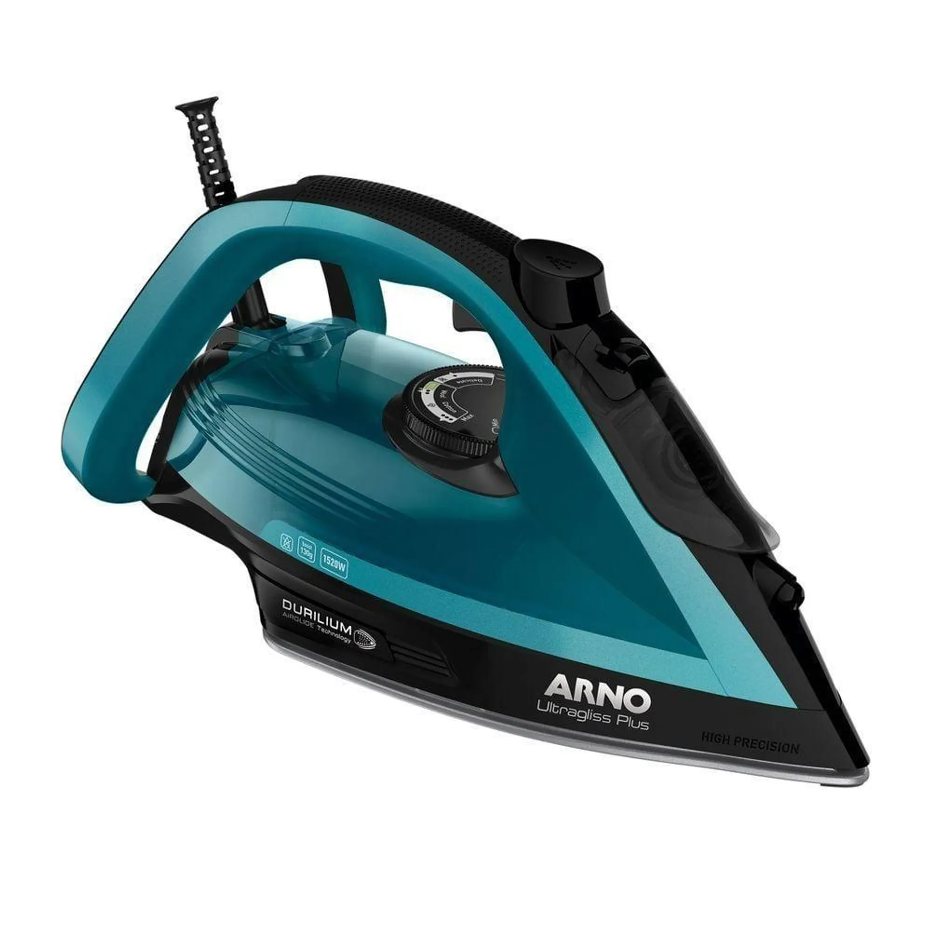 Ferro de Passar a Vapor Arno Ultragliss Plus com Base Durilium Airglide FMY