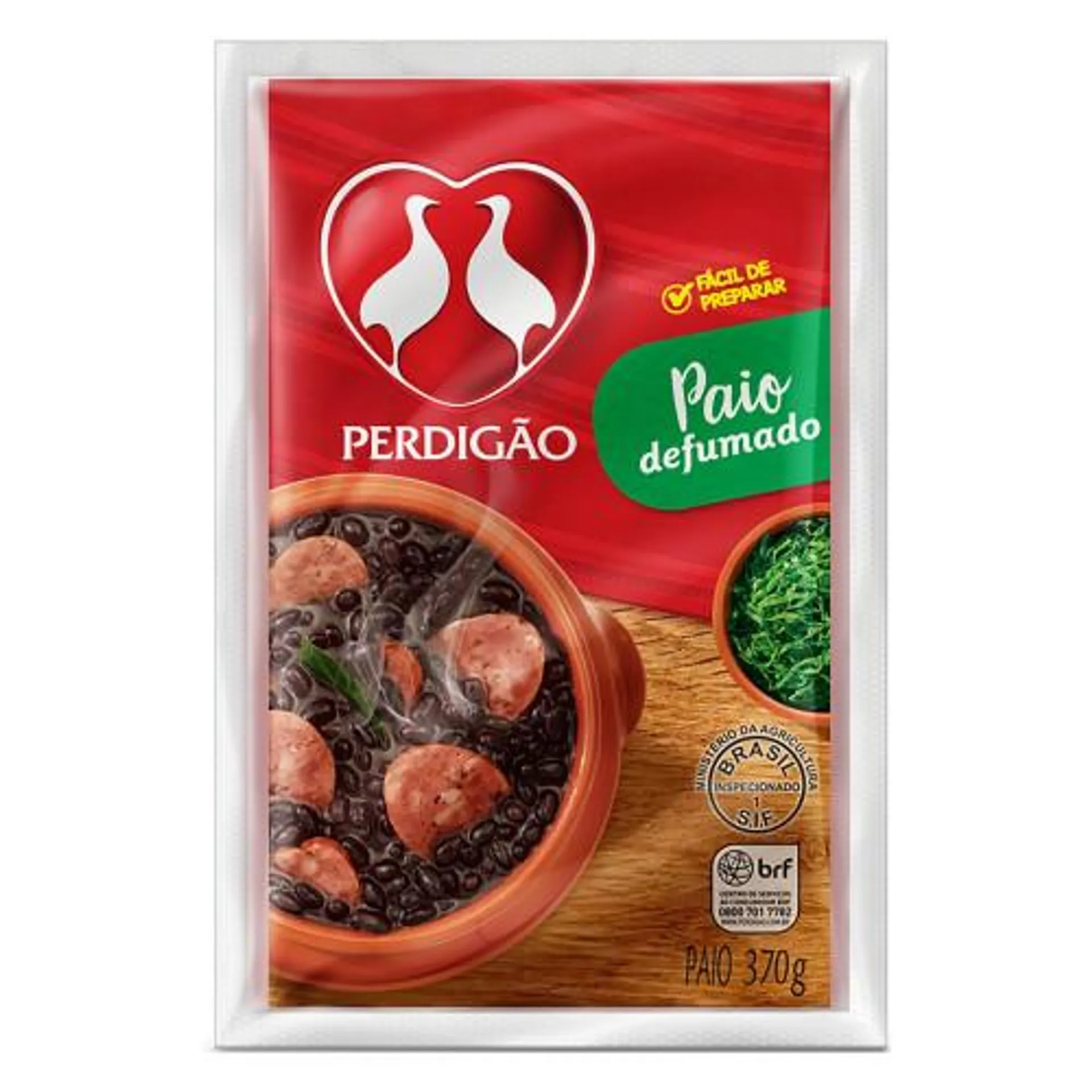 Linguica Paio Papd Perdigao 370g