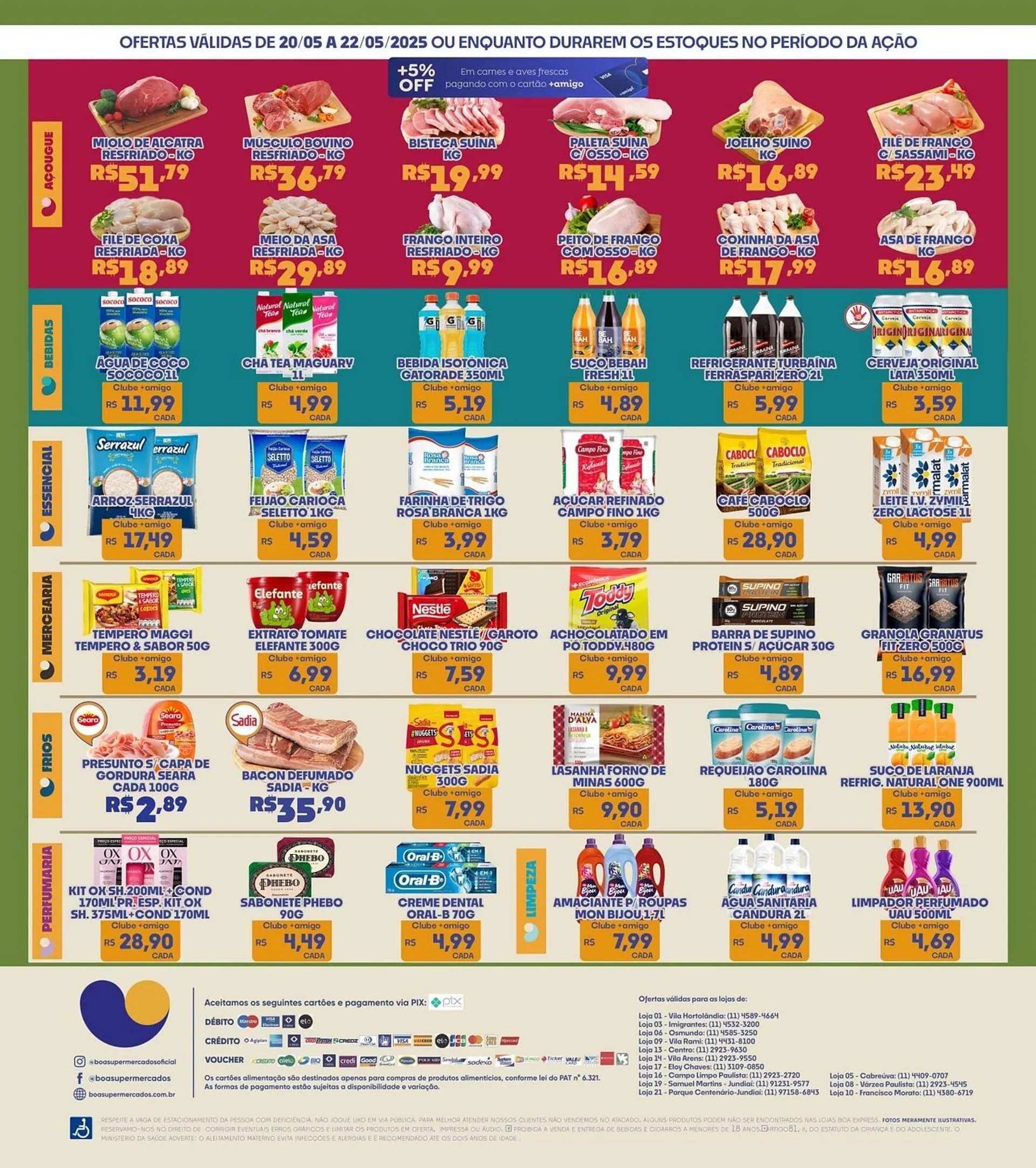 Encarte de Catálogo Boa Supermercados 20 de maio até 22 de maio 2025 - Pagina 2