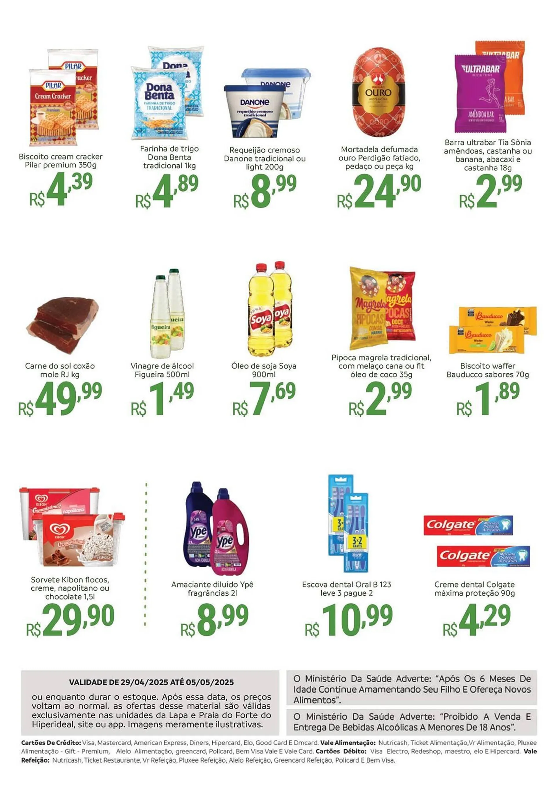 Encarte de Catálogo Hiperideal Supermercados 29 de abril até 5 de maio 2025 - Pagina 2