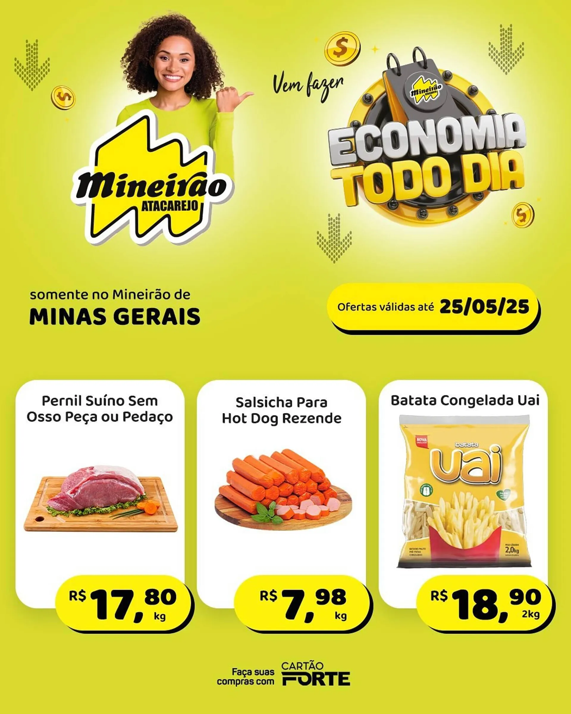 Encarte de Catálogo Mineirão Atacarejo 19 de maio até 25 de maio 2025 - Pagina 1