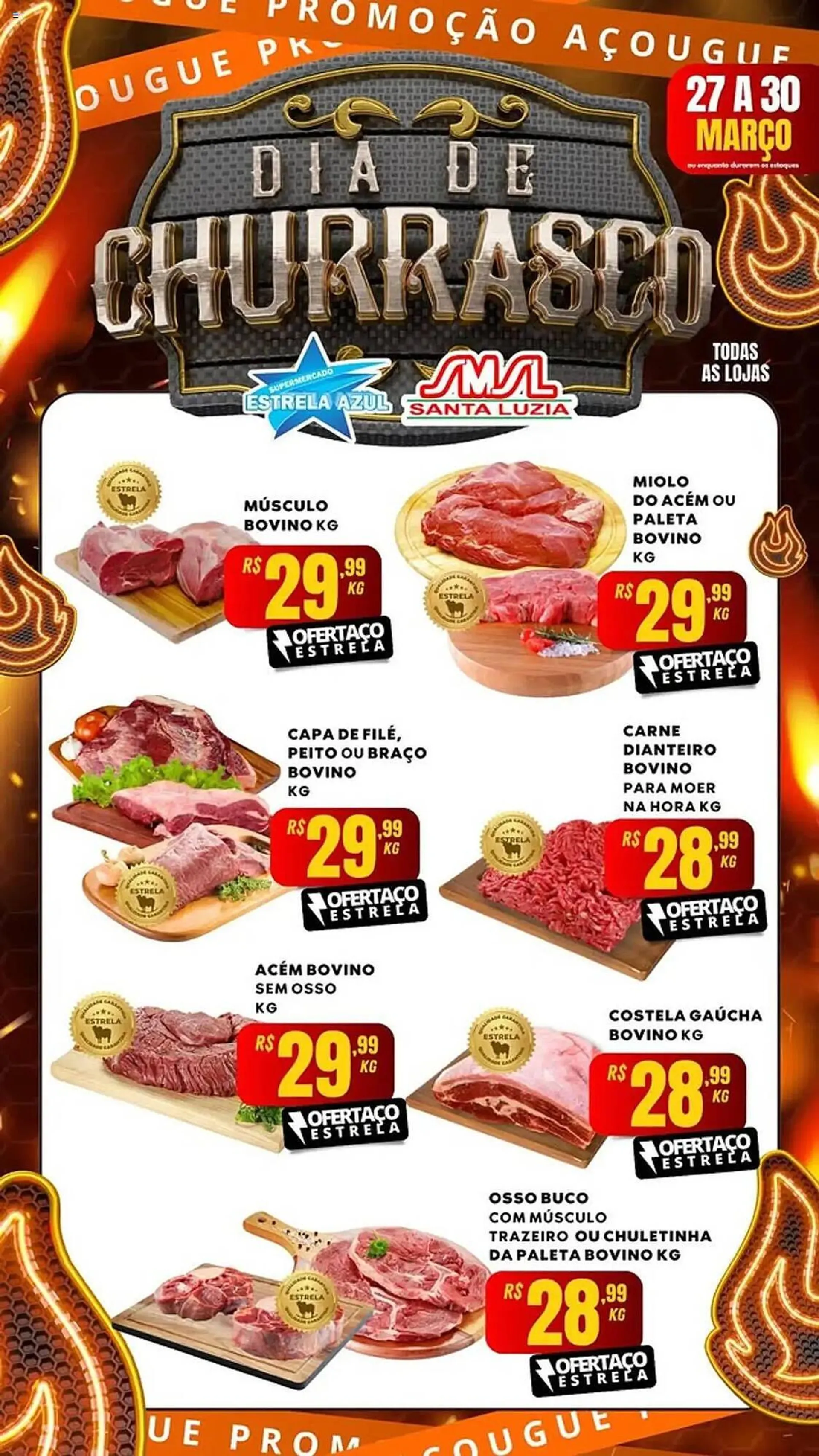 Encarte de Catálogo Supermercado Estrela Azul 27 de março até 30 de março 2025 - Pagina 2