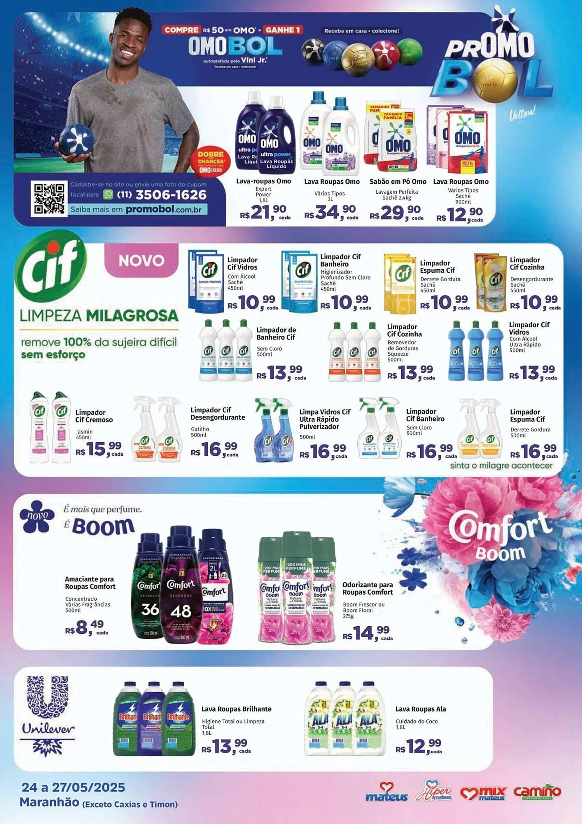 Encarte de Catálogo Supermercados Mateus 26 de maio até 27 de maio 2025 - Pagina 1