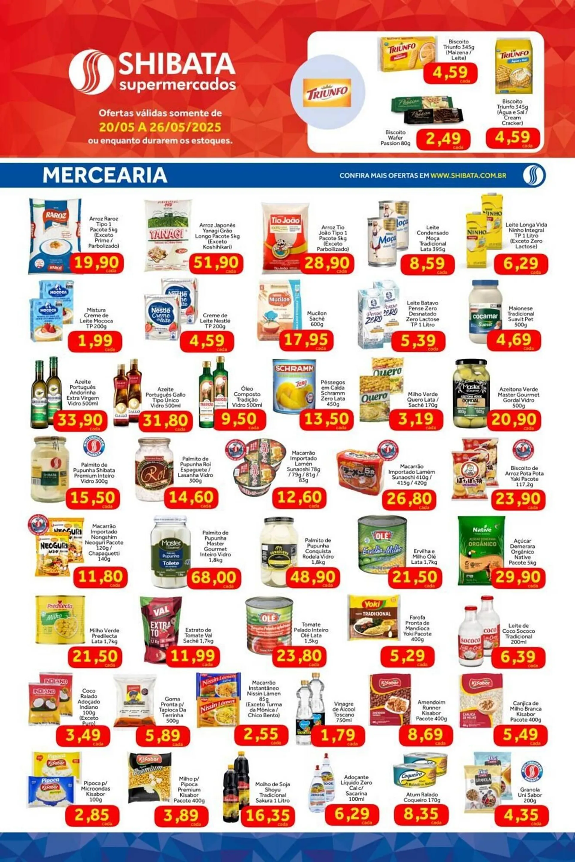 Encarte de Catálogo Shibata Supermercados 20 de maio até 26 de maio 2025 - Pagina 2