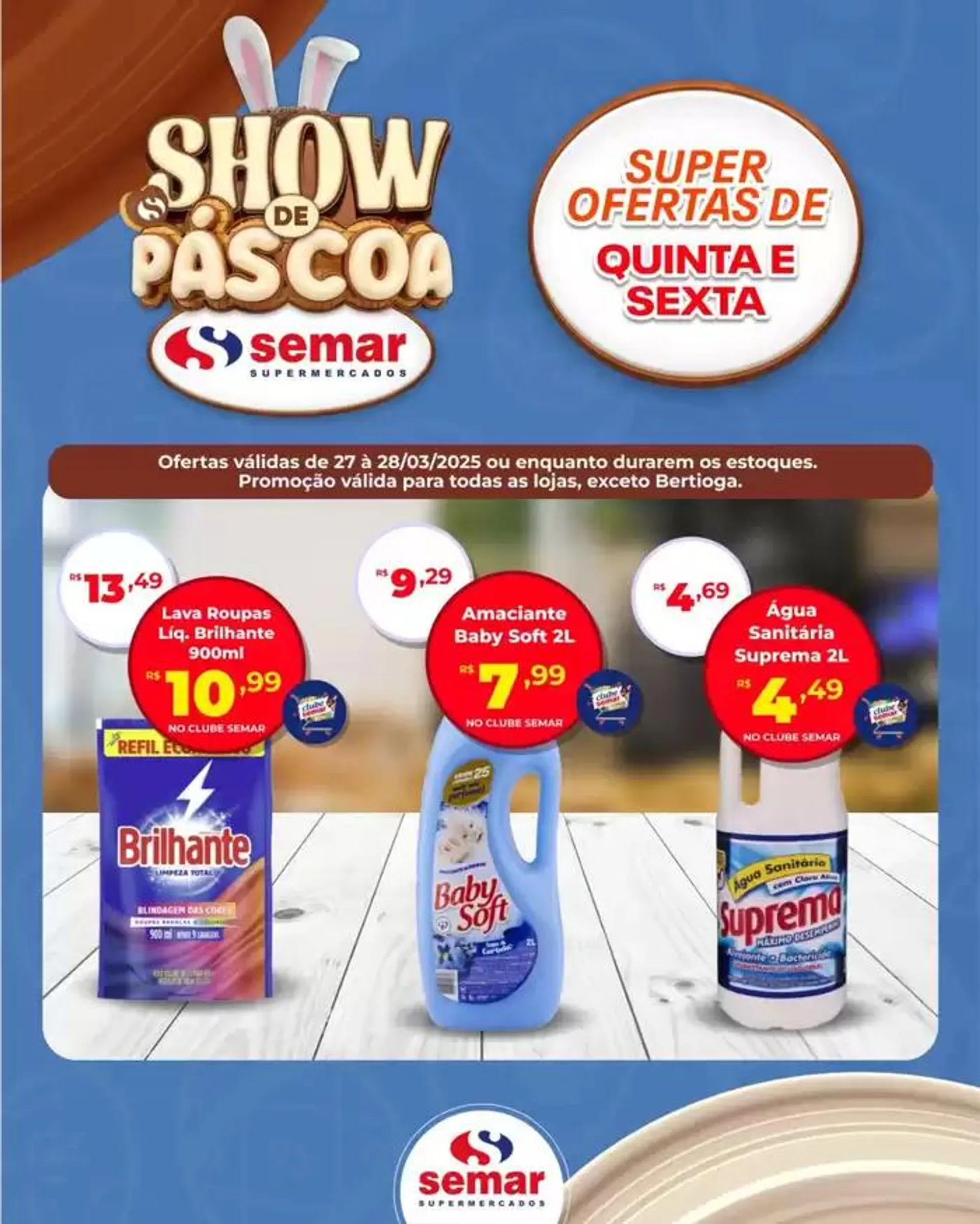 Encarte de Semar Supermercados 27 de março até 28 de março 2025 - Pagina 3
