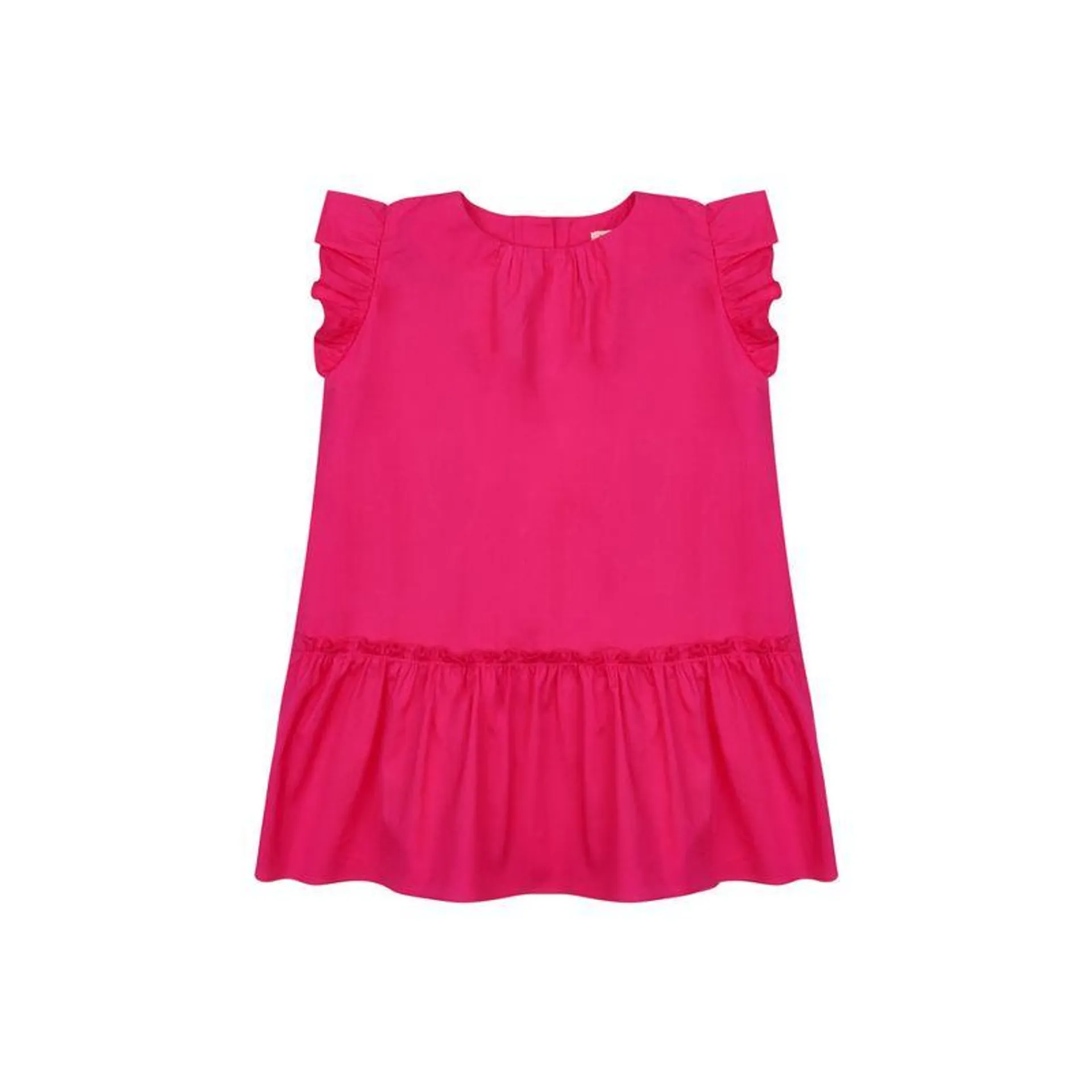 Vestido Toddler Menina Happiness Rosa