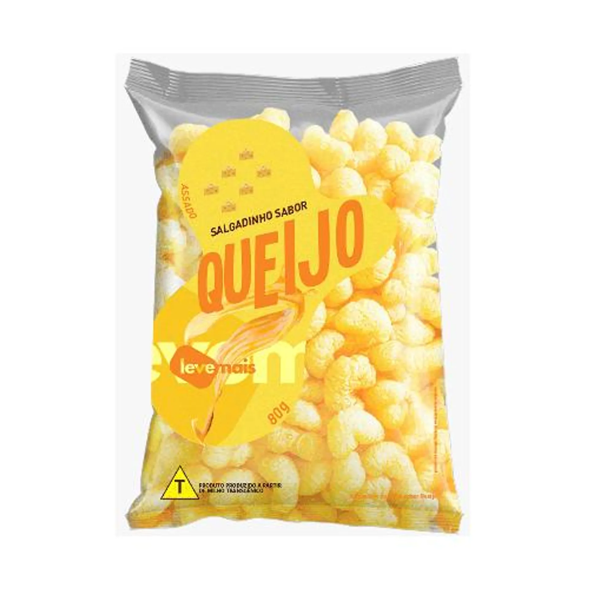 Salgadinho Leve Mais Queijo 80g