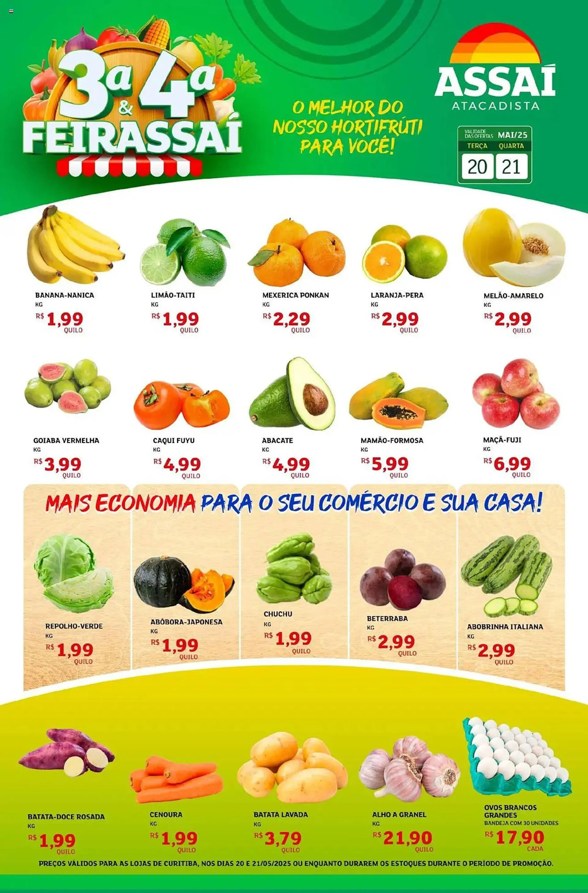Encarte de Catálogo Assaí Atacadista 20 de maio até 21 de maio 2025 - Pagina 1