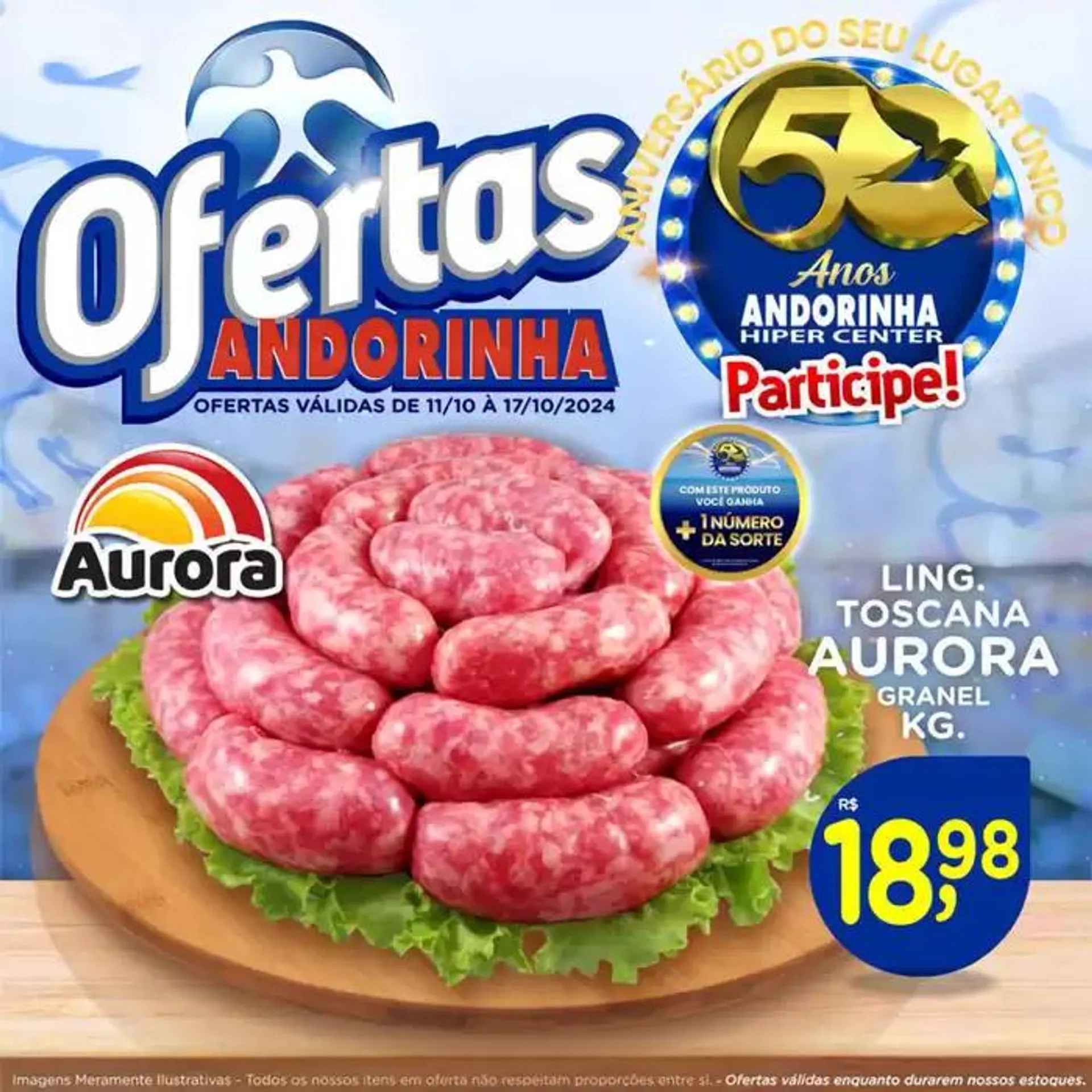 Encarte de Andorinha Hipermercado OFERTAS 14 de outubro até 17 de outubro 2024 - Pagina 38