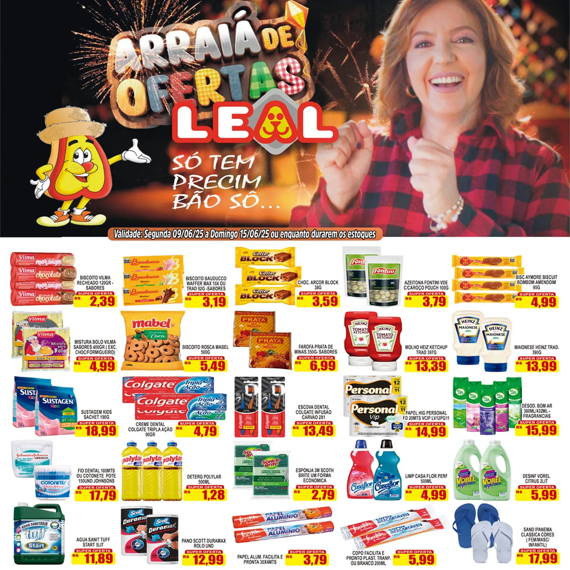 Encarte de Catálogo Supermercado leal 9 de junho até 15 de junho 2025 - Pagina 5