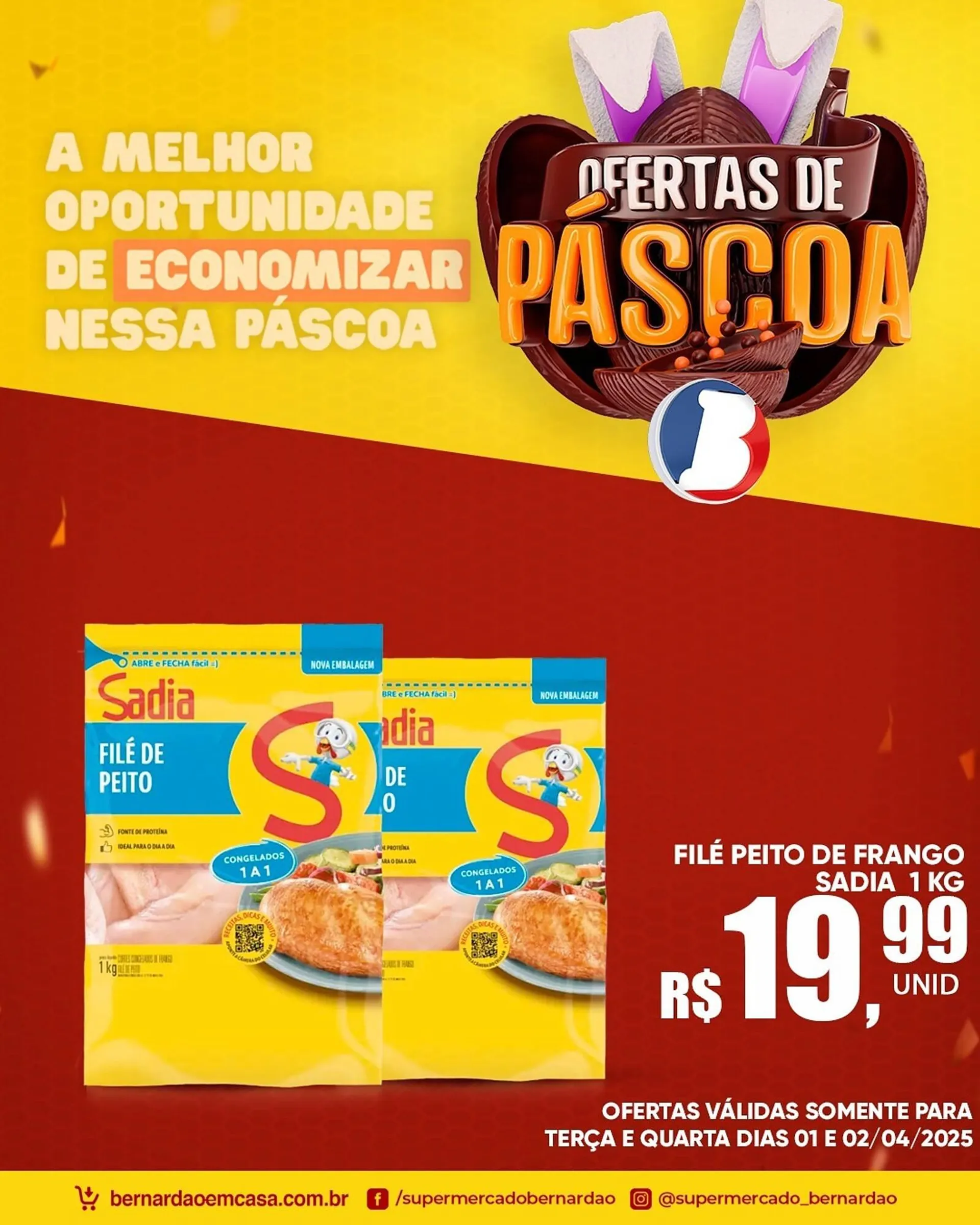 Encarte de Catálogo Supermercado Bernardão 1 de abril até 2 de abril 2025 - Pagina 3