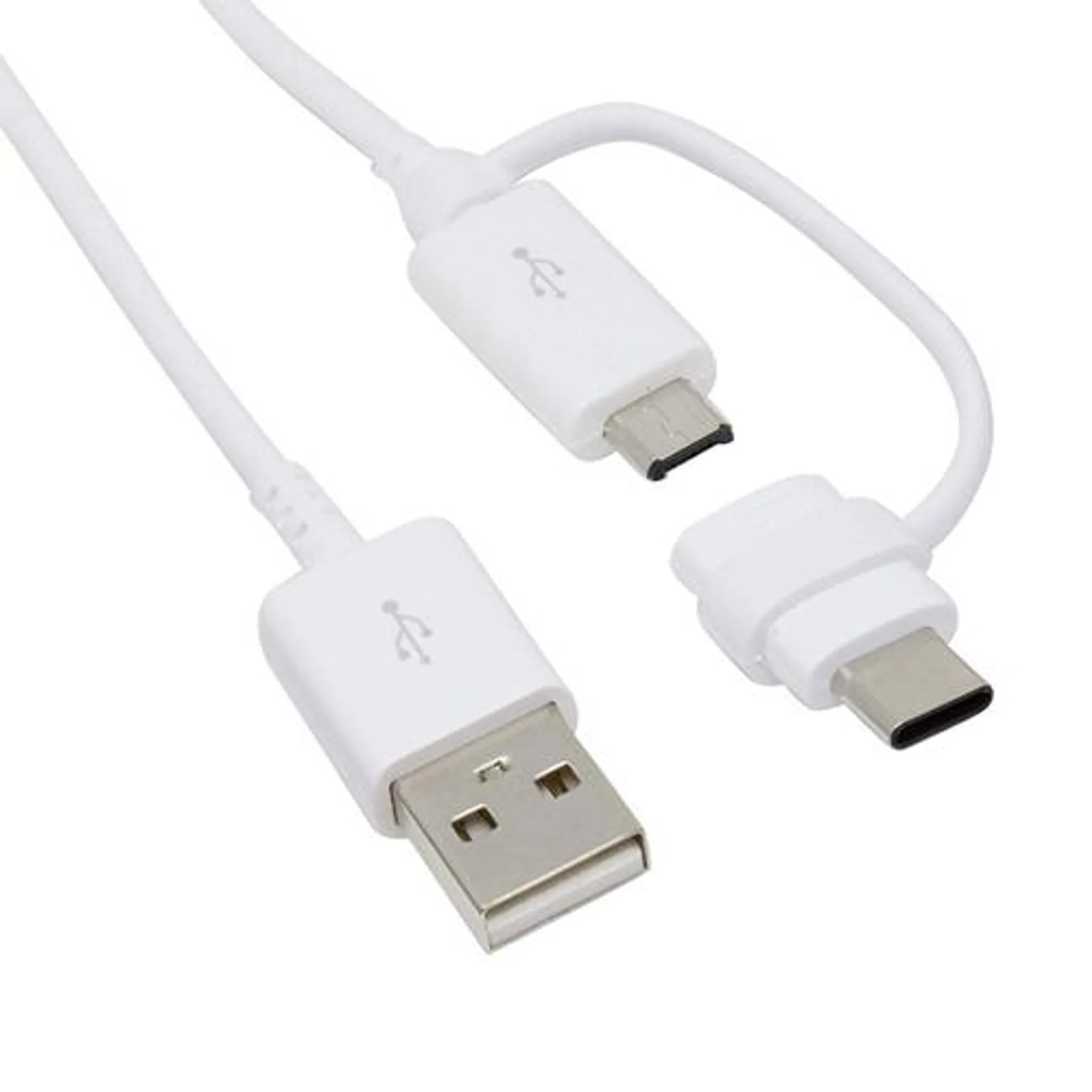 Cabo 2 Saidas USB B-C, Samsung