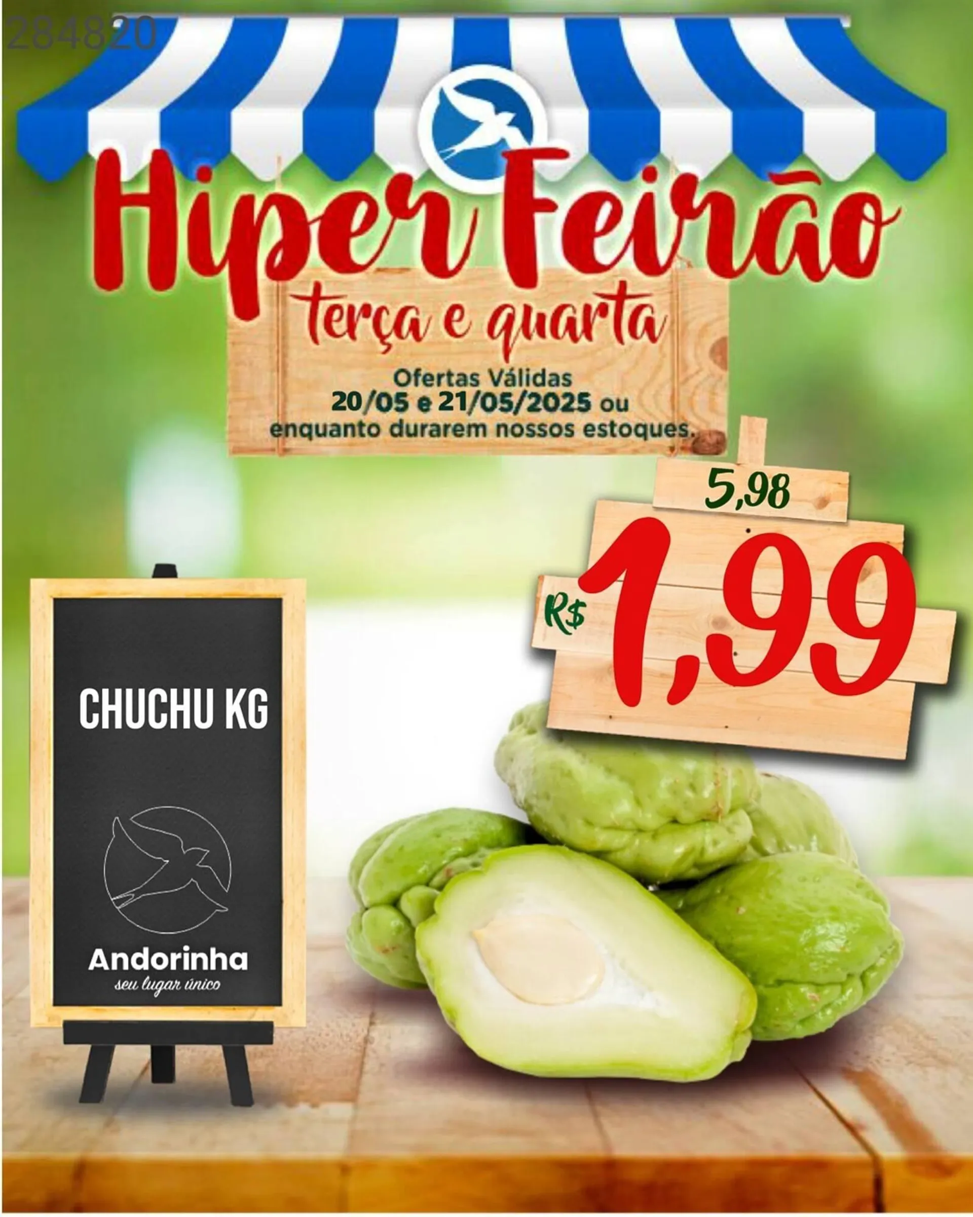 Encarte de Catálogo Andorinha Hipermercado 20 de maio até 21 de maio 2025 - Pagina 1