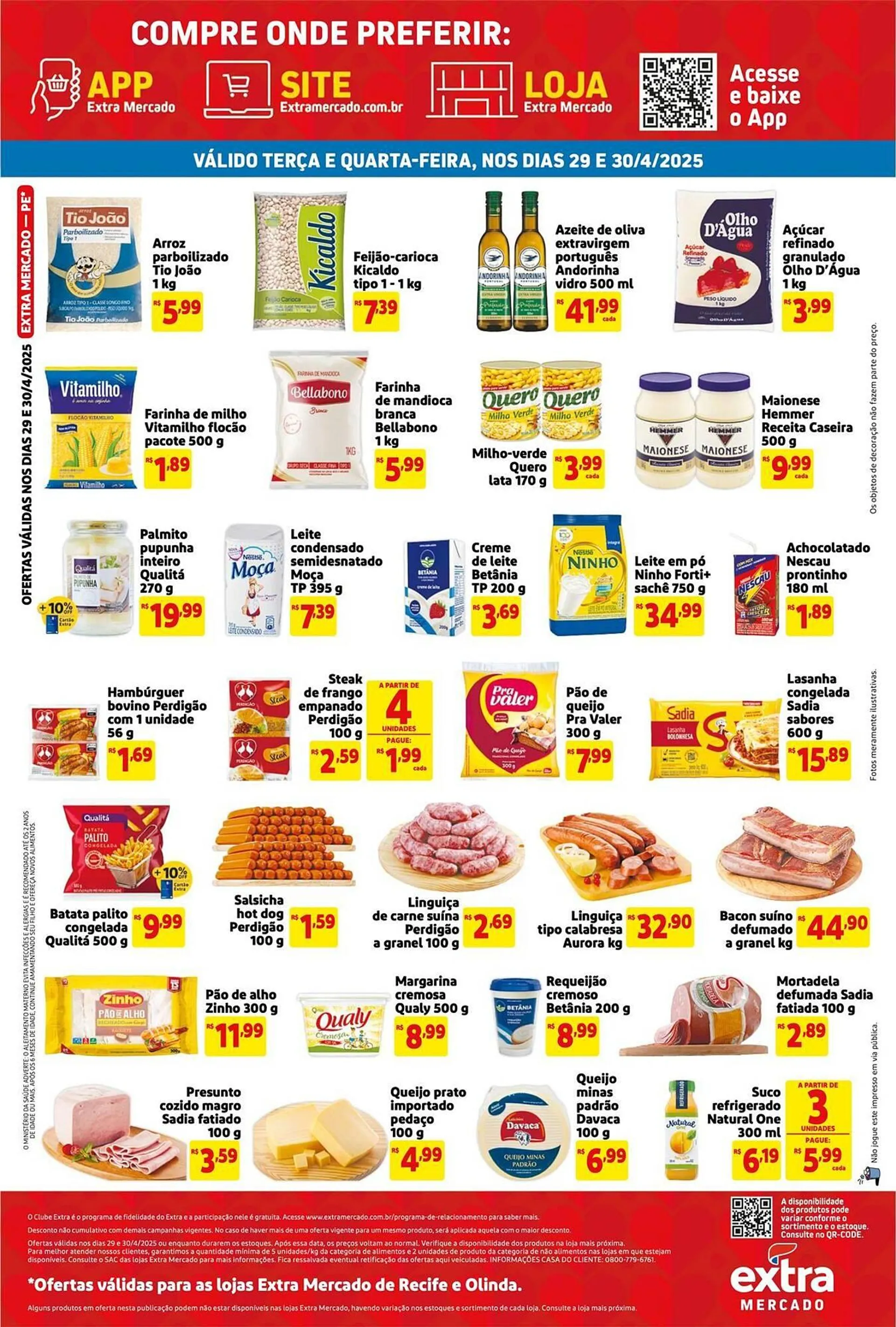 Encarte de Catálogo Extra 29 de abril até 30 de abril 2025 - Pagina 2