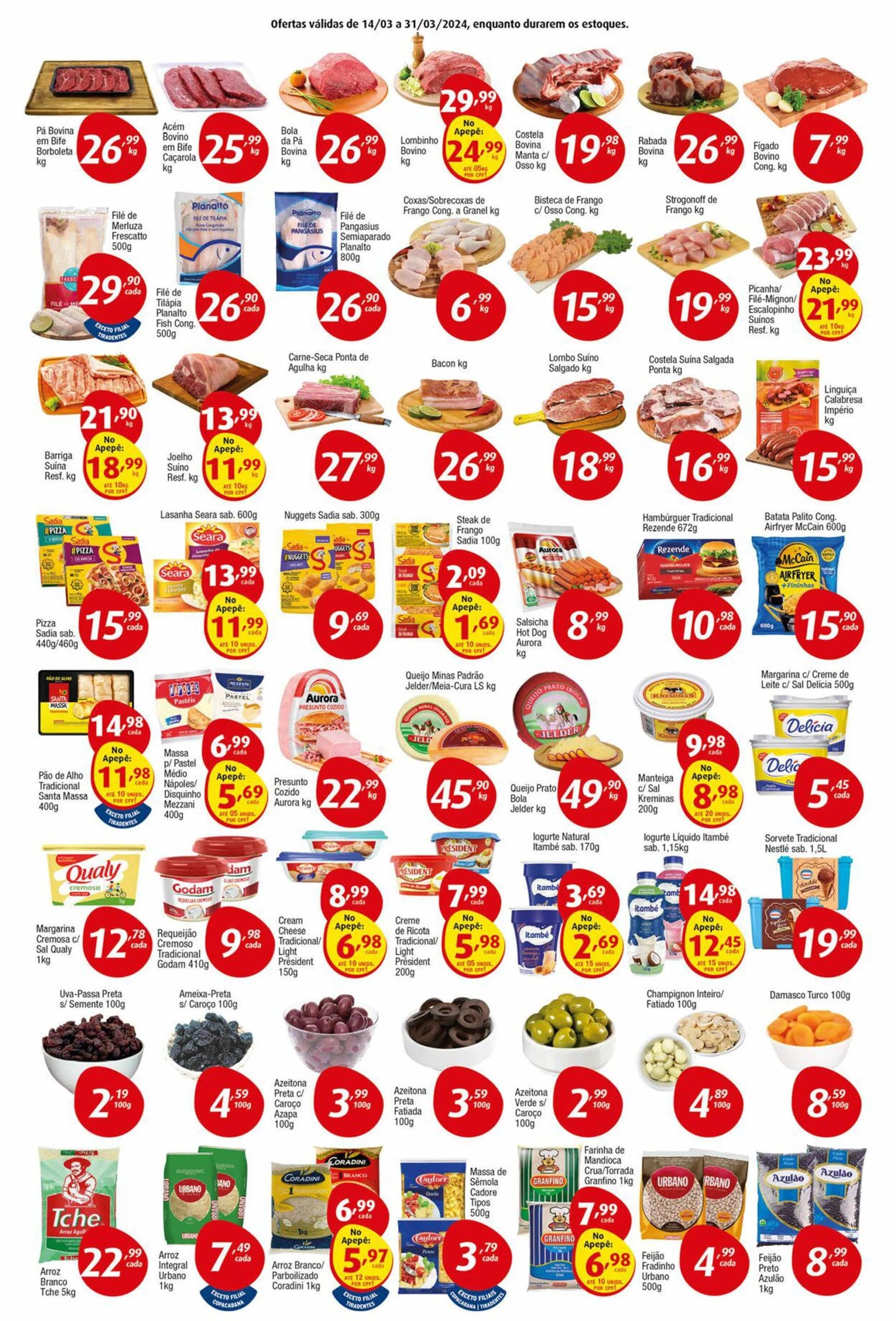 Encarte de Inter Supermercados 14 de março até 31 de março 2024 - Pagina 2