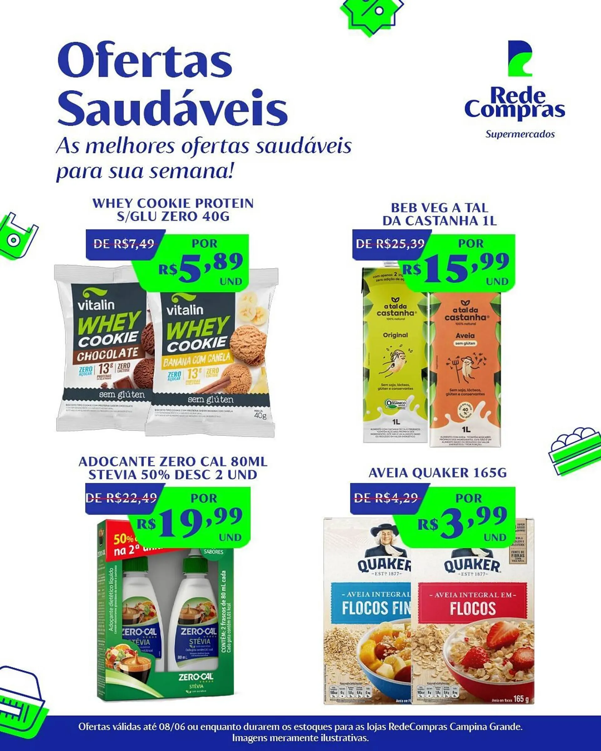 Encarte de Catálogo Rede Compras 5 de junho até 8 de junho 2025 - Pagina 2