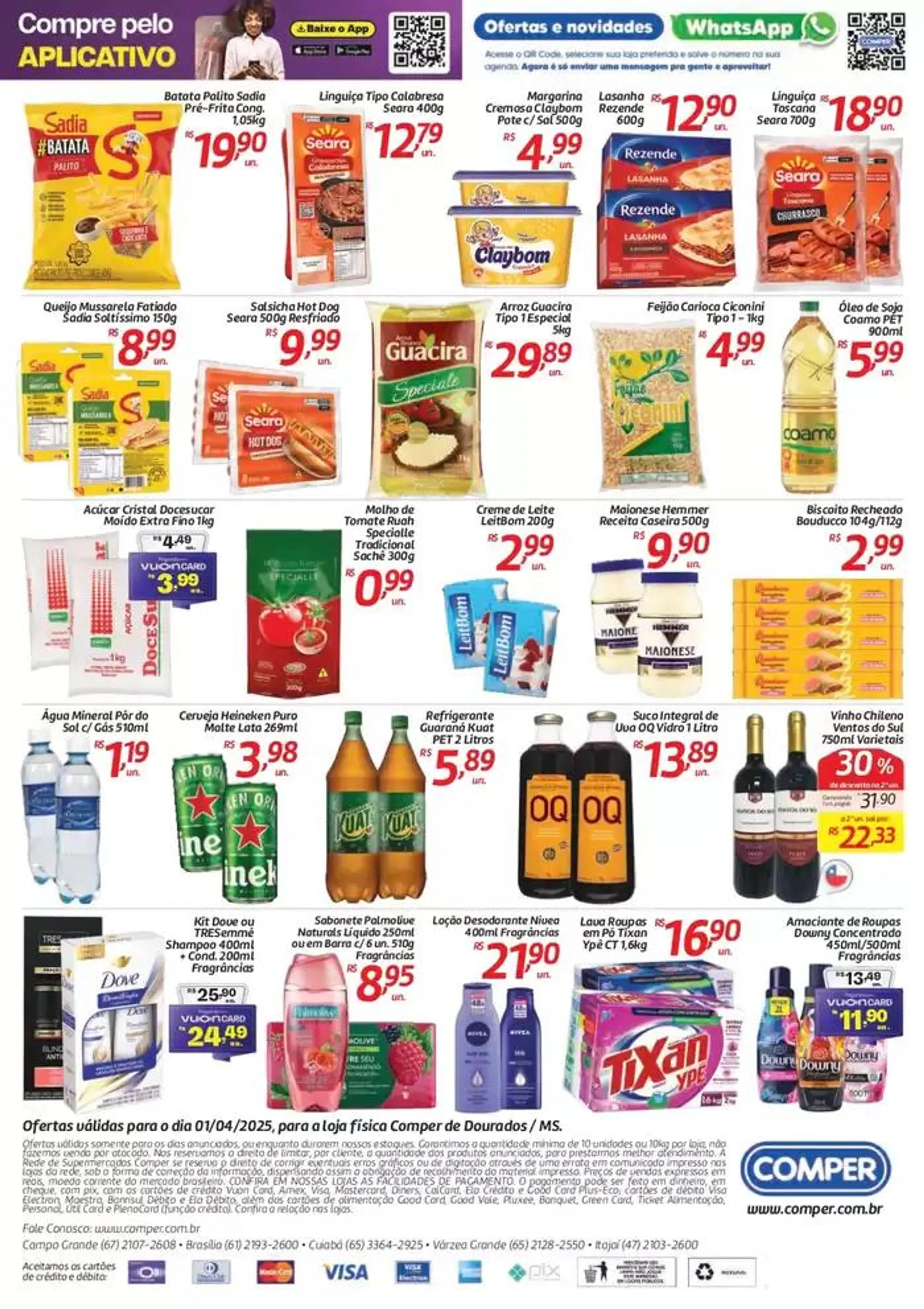 Encarte de Ótima oferta para todos os clientes 1 de abril até 1 de abril 2025 - Pagina 2