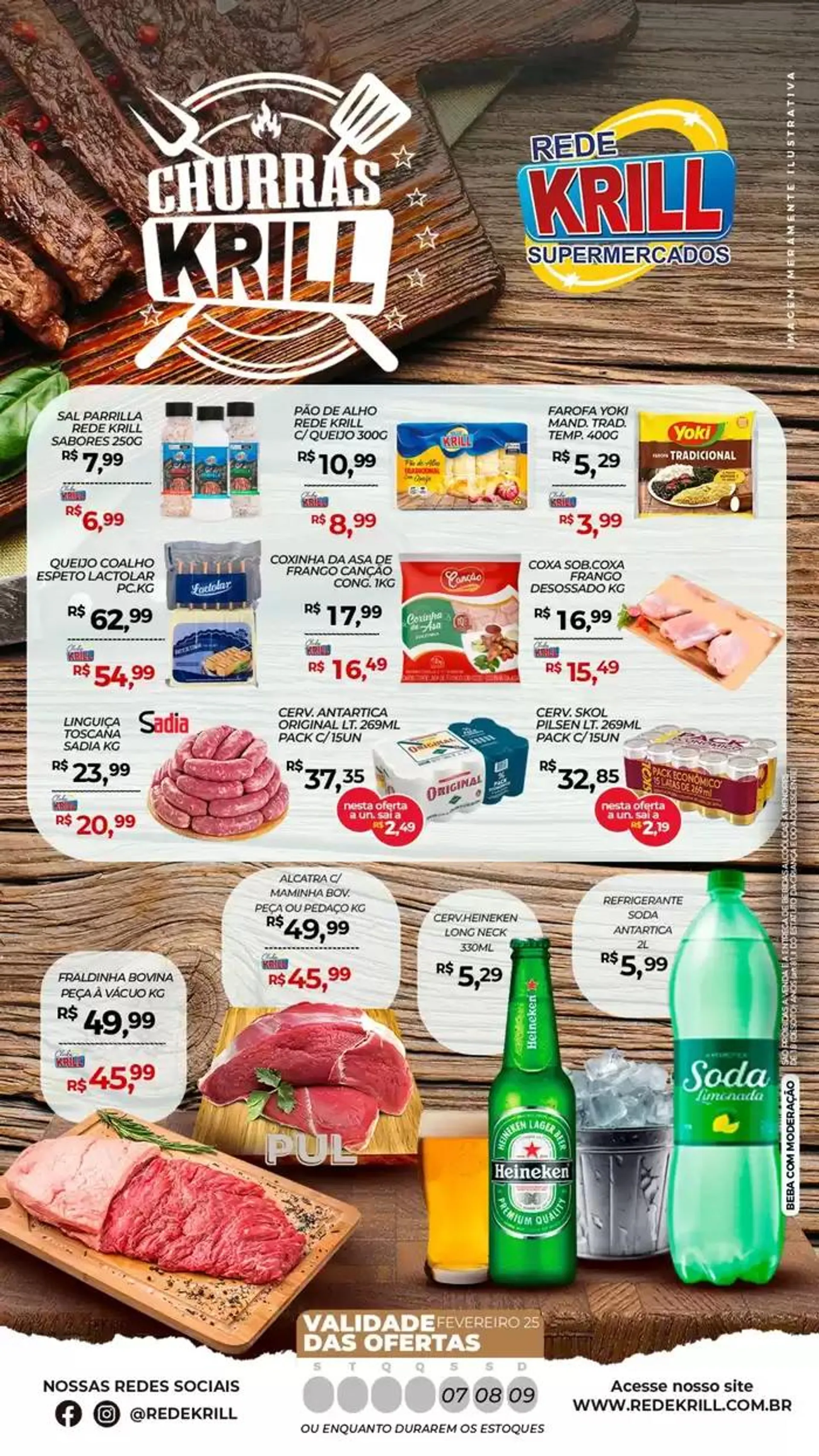 Encarte de Encarte Rede Krill 7 de fevereiro até 9 de fevereiro 2025 - Pagina 2