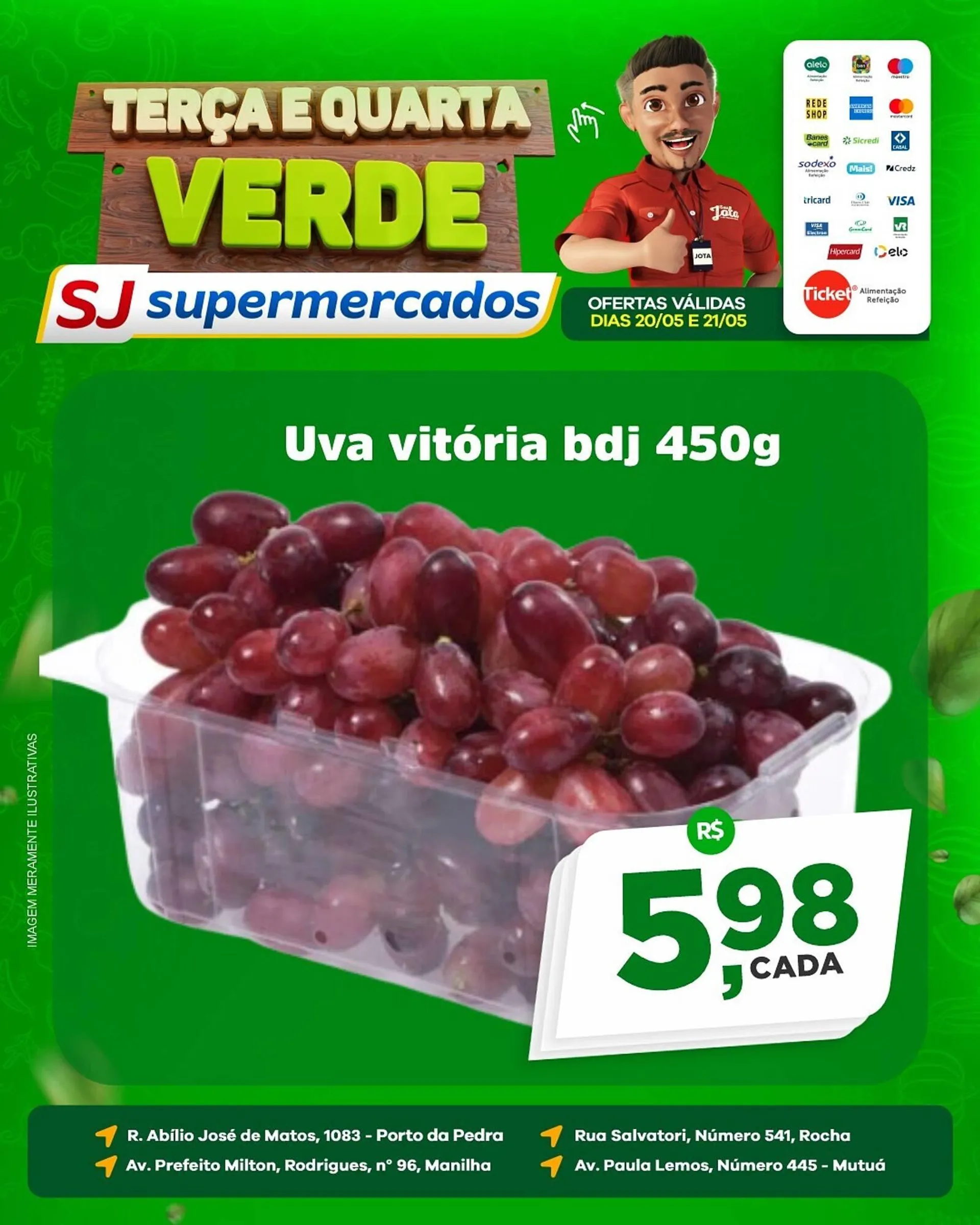 Encarte de Catálogo Sj Supermercados 20 de maio até 21 de maio 2025 - Pagina 3