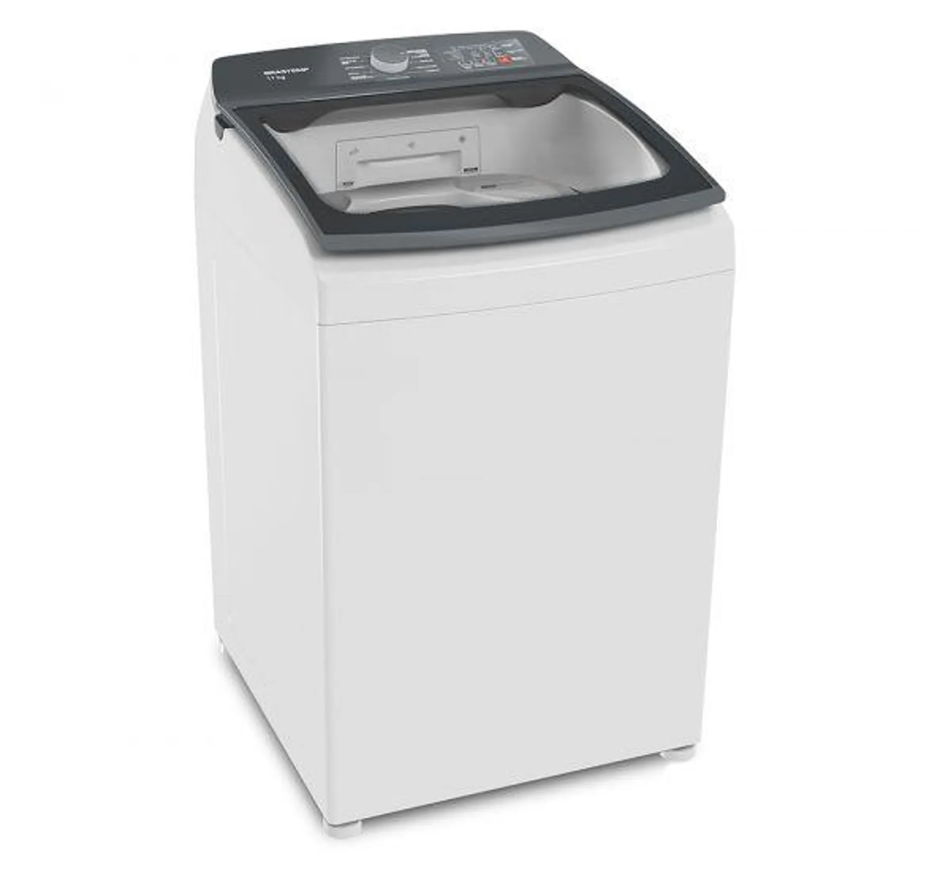 Lavadora de Roupas Brastemp BWK17AB - Painel Digital, Tira Manchas Advanced, 17 Kg - Branco