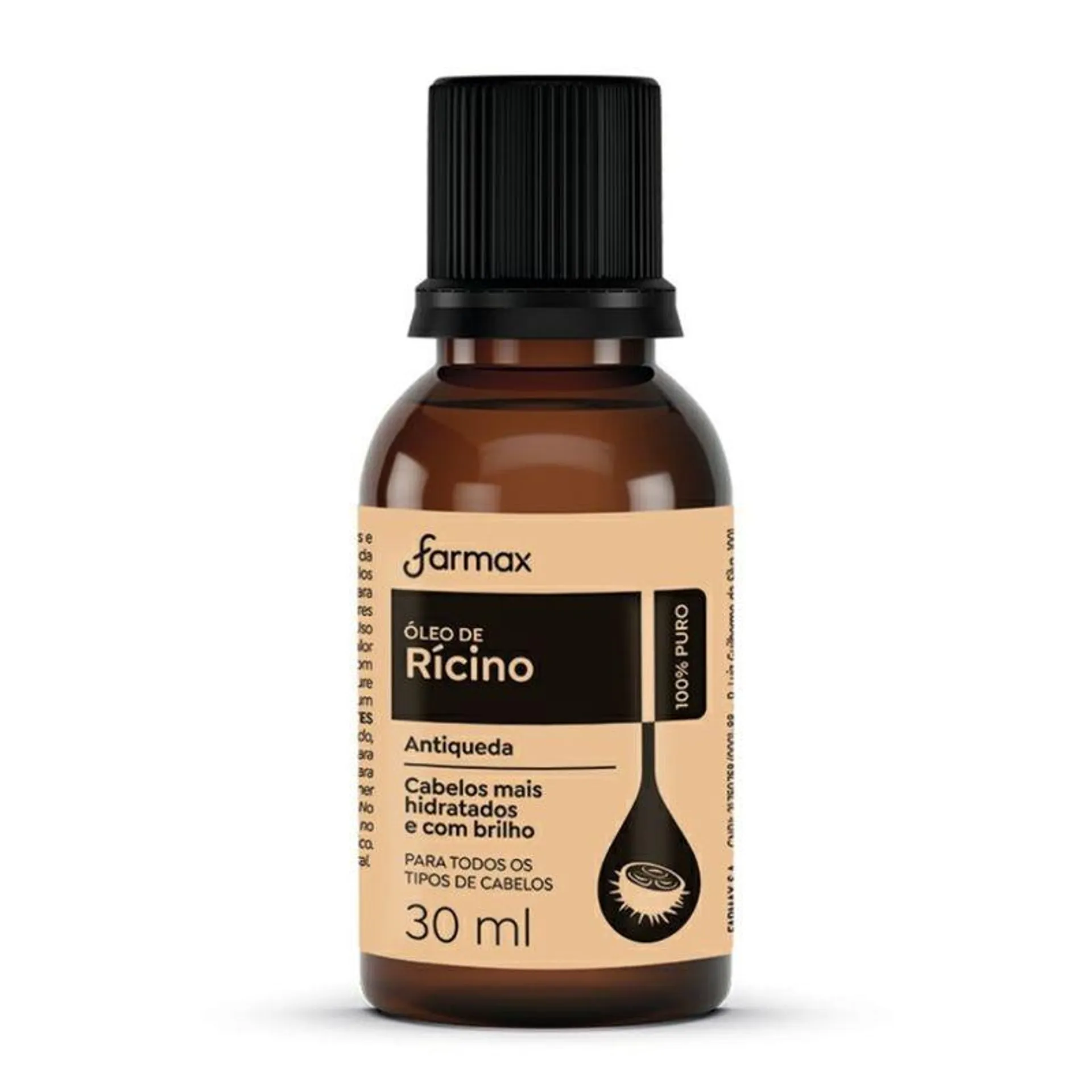 Óleo Capilar Farmax Rícino Puro 30ml