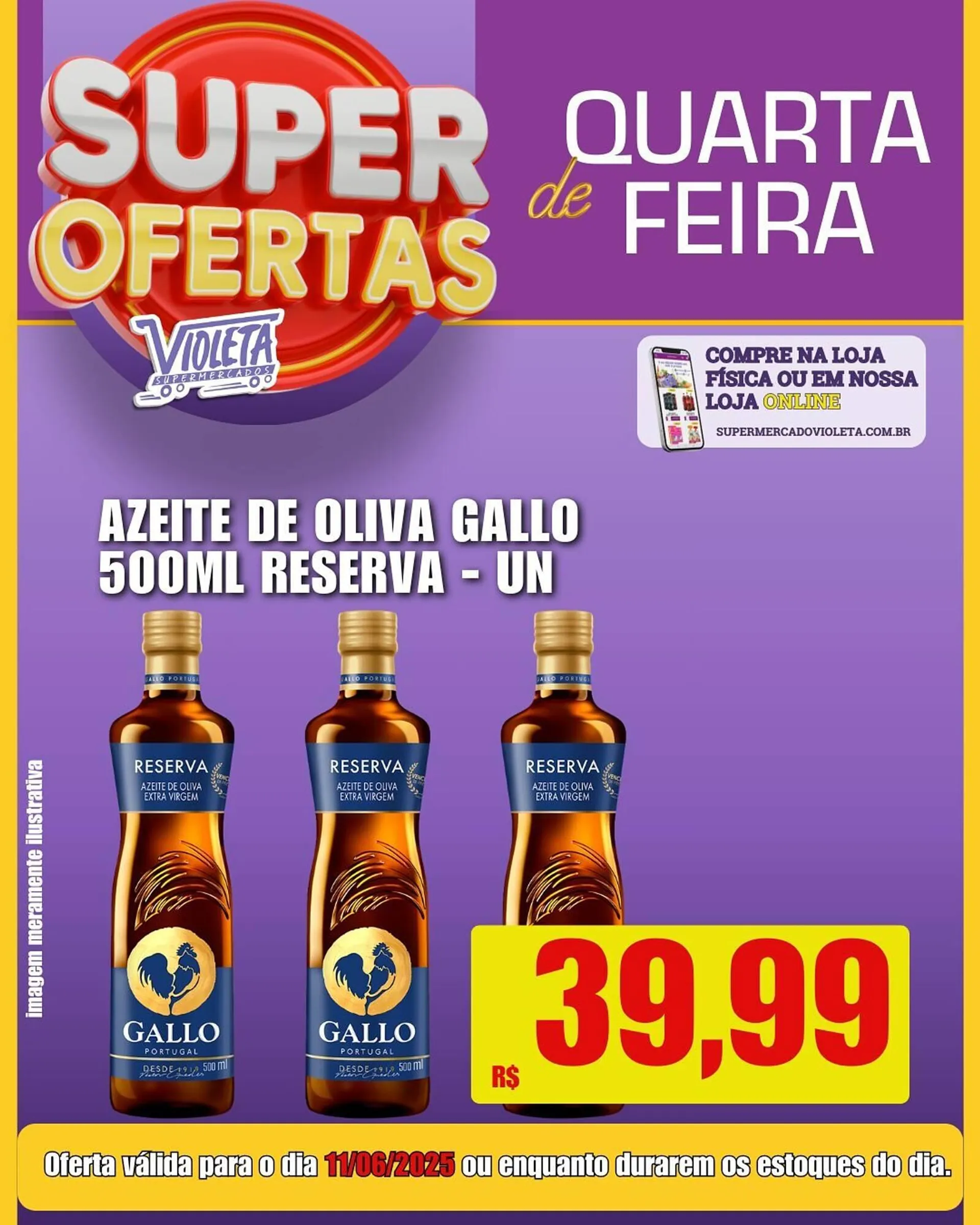 Encarte de Catálogo Violeta Supermercados 10 de junho até 11 de junho 2025 - Pagina 2