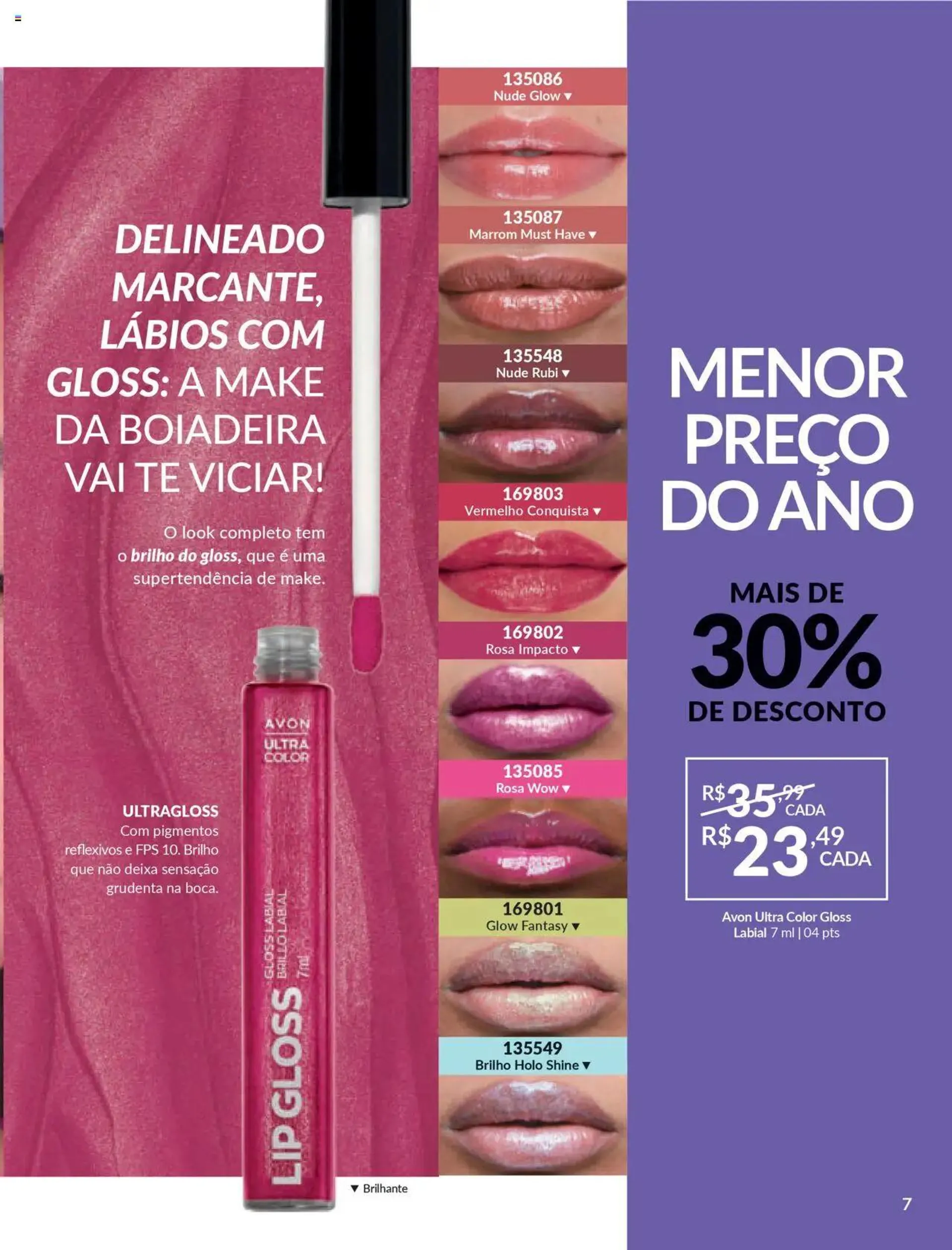 Encarte de Avon - Campanha 07 3 de abril até 1 de maio 2025 - Pagina 7