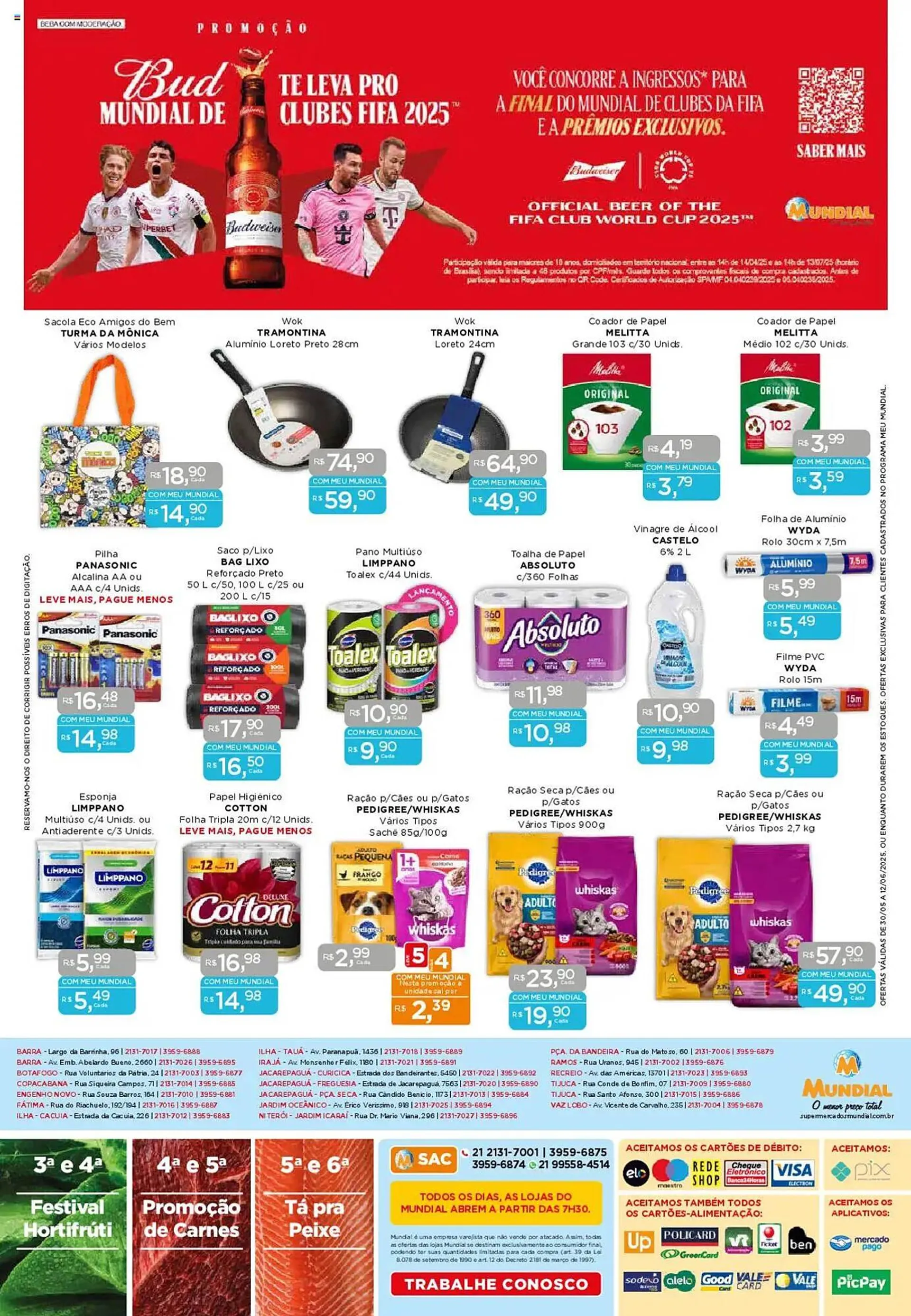 Encarte de Catálogo Supermercados Mundial 30 de maio até 13 de junho 2025 - Pagina 12