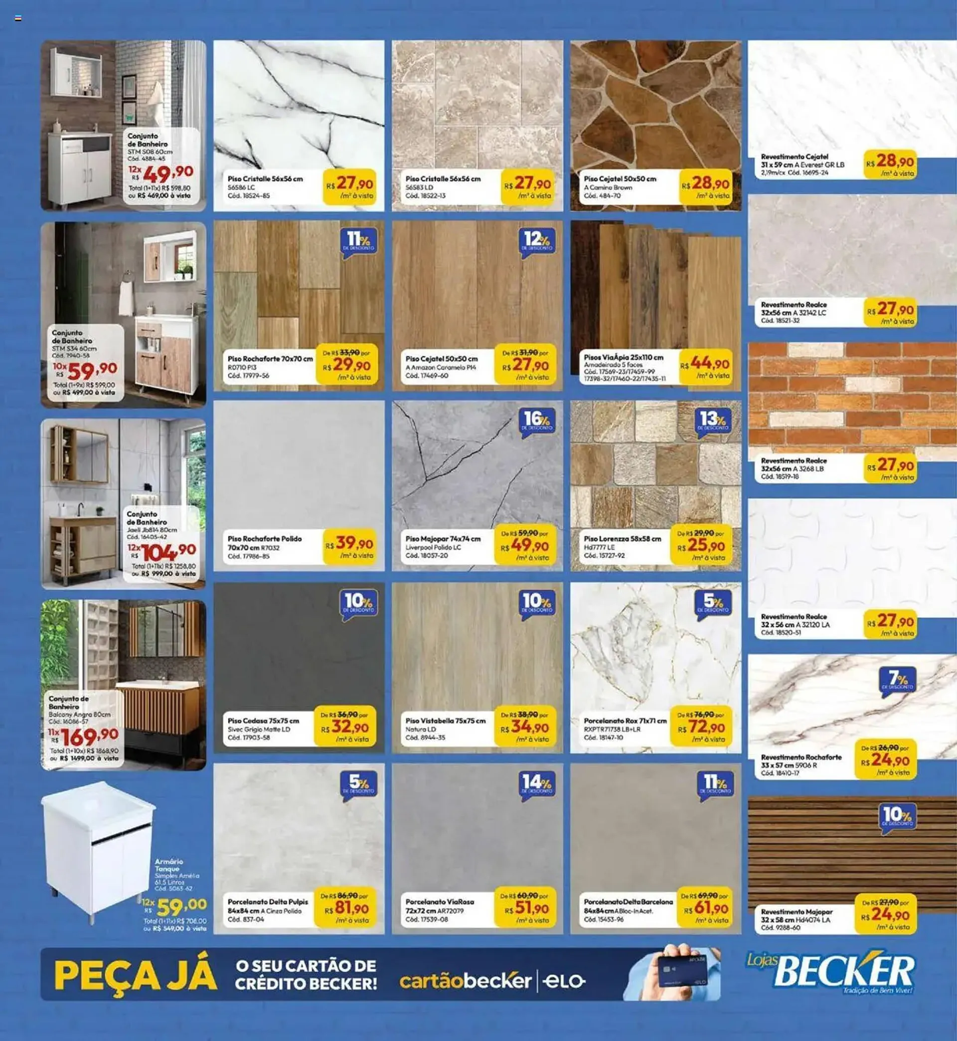 Encarte de Catálogo Lojas Becker 1 de abril até 1 de maio 2025 - Pagina 13